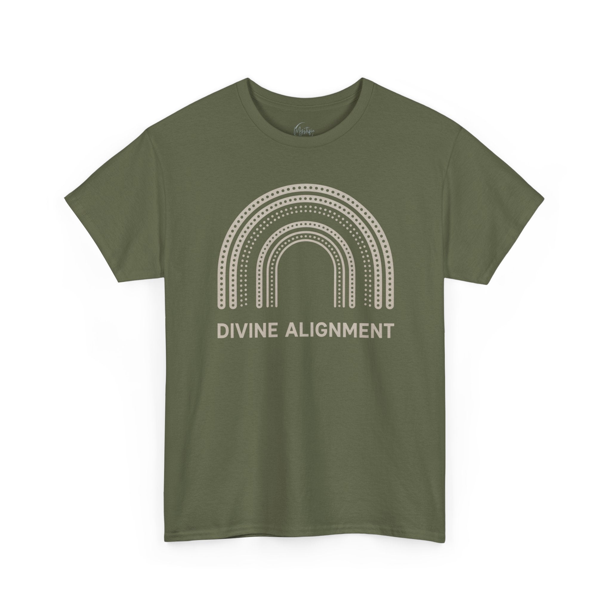 DIVINE ALIGNMENT Unisex Cotton T-Shirt