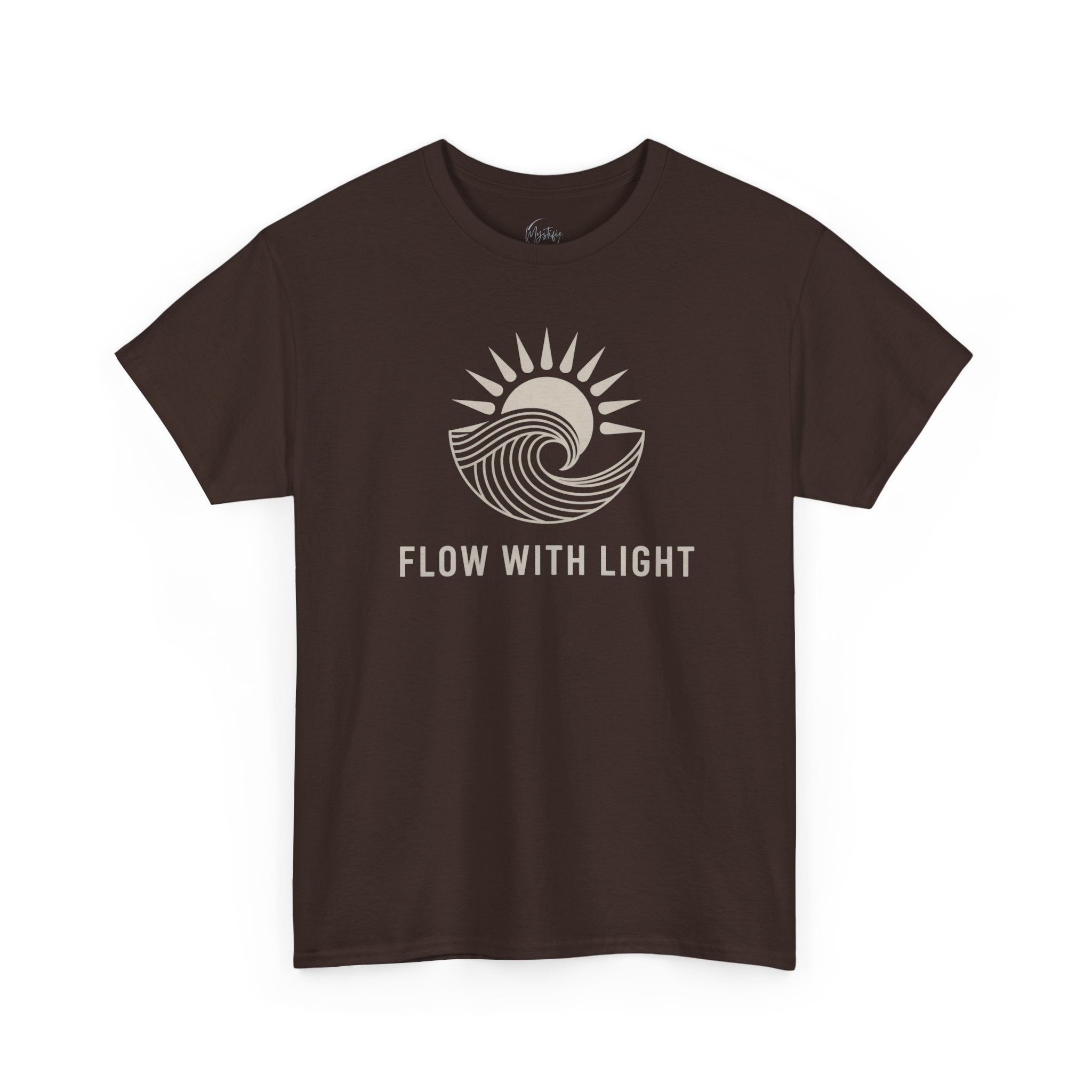 Flow With Light Unisex Cotton T-Shirt