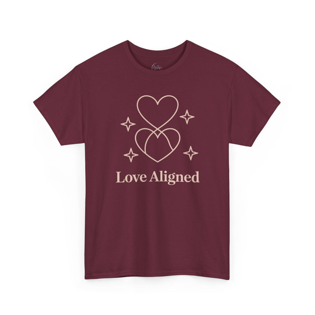 Love Aligned Unisex Cotton T-Shirt