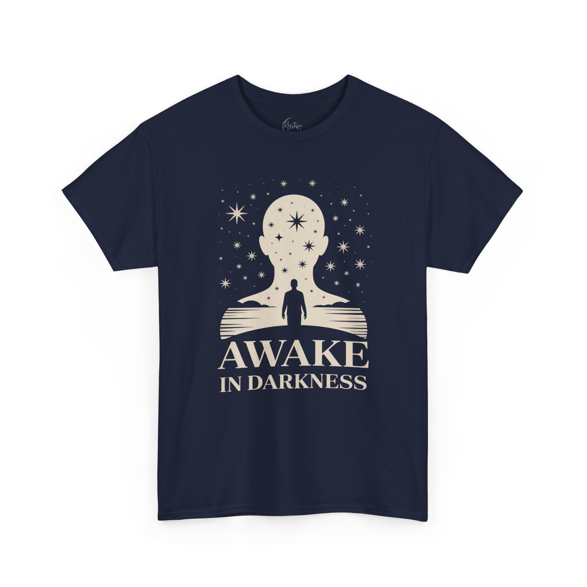 Awake In Darkness Unisex Cotton T-Shirt