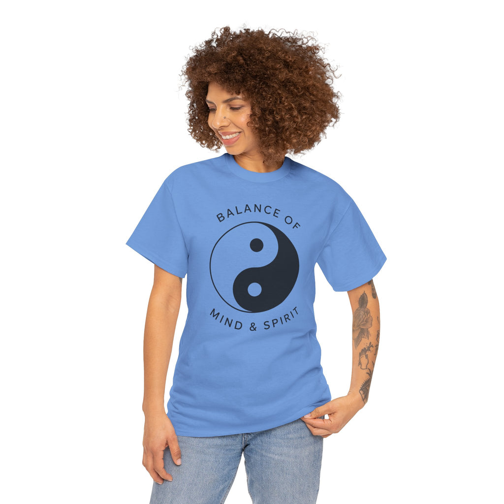 Balance Of Mind & Spirit Unisex Cotton T-Shirt