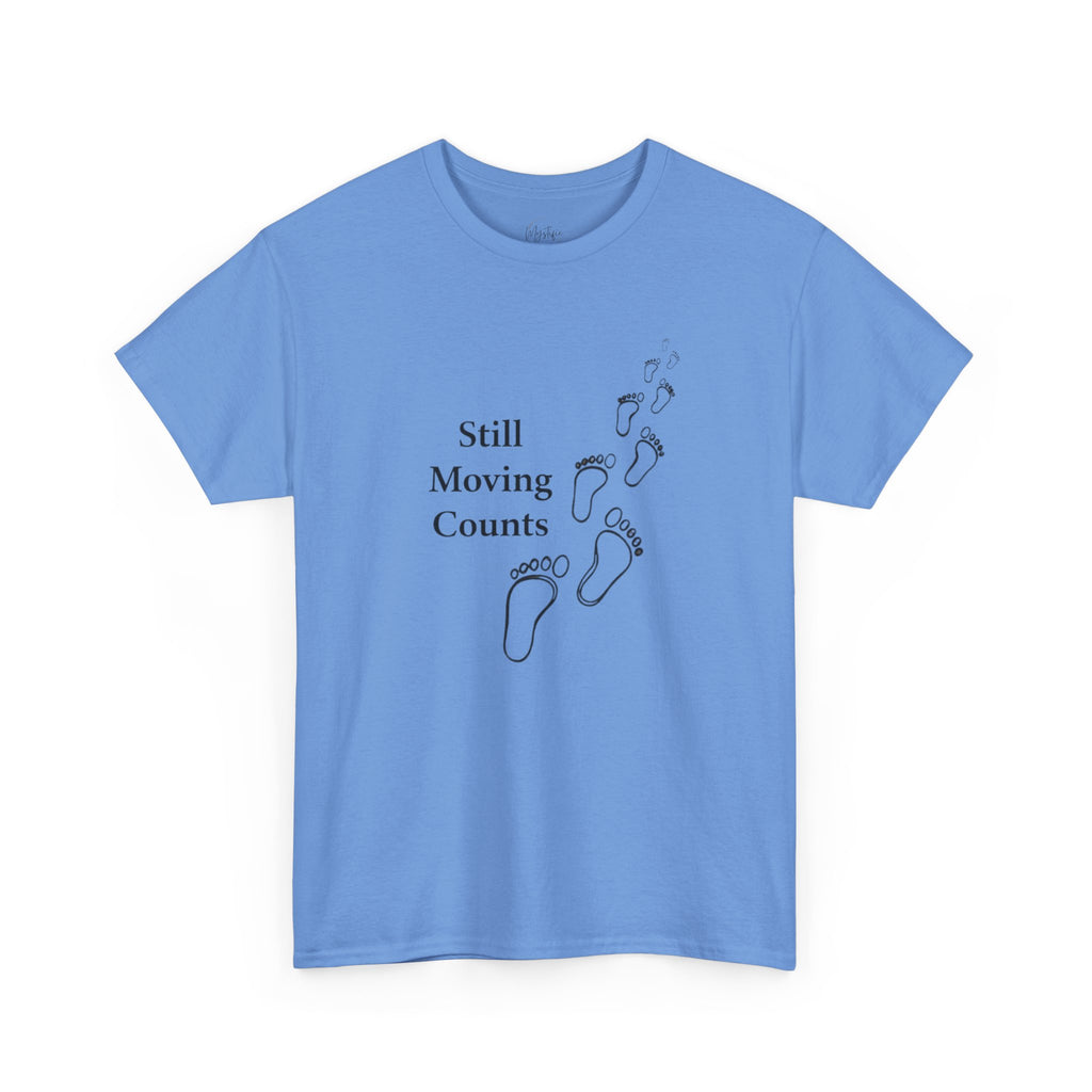 Still Moving Counts Unisex Cotton T-Shirt