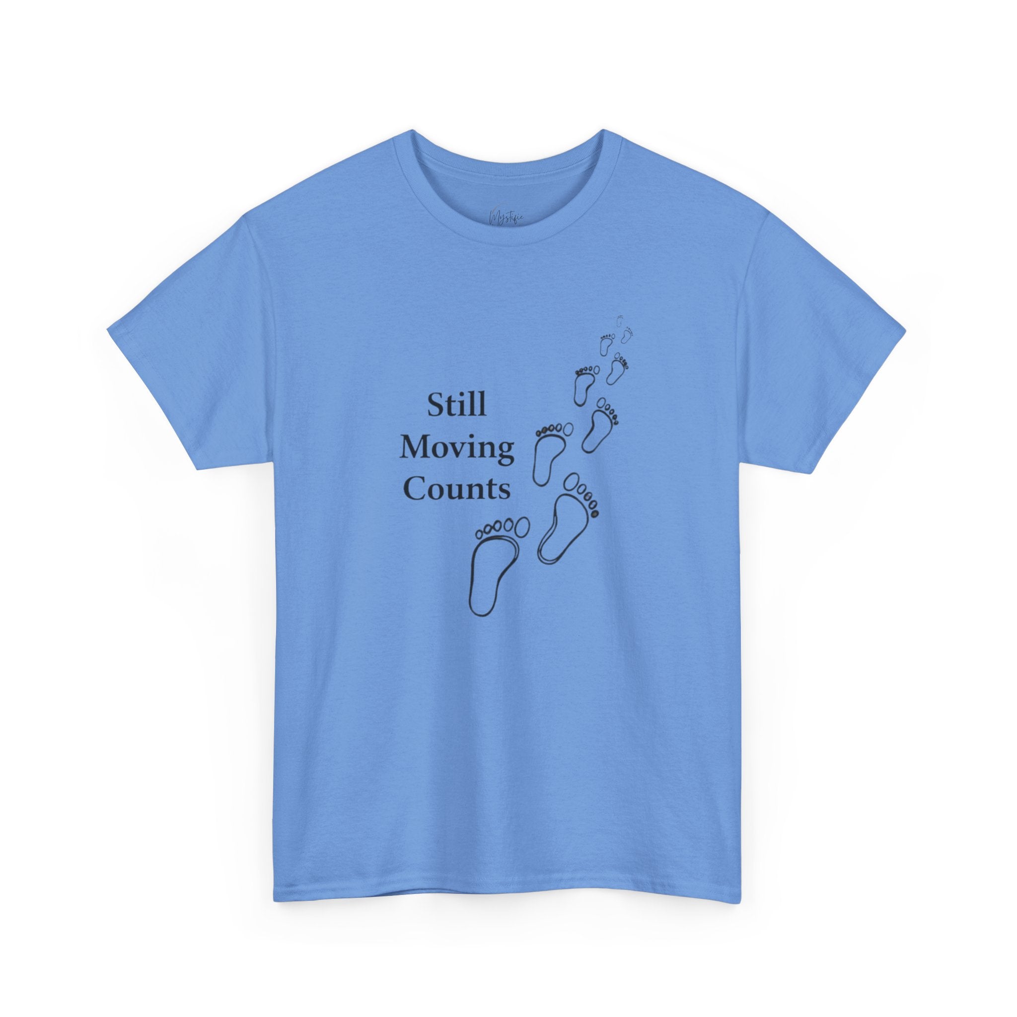 Still Moving Counts Unisex Cotton T-Shirt