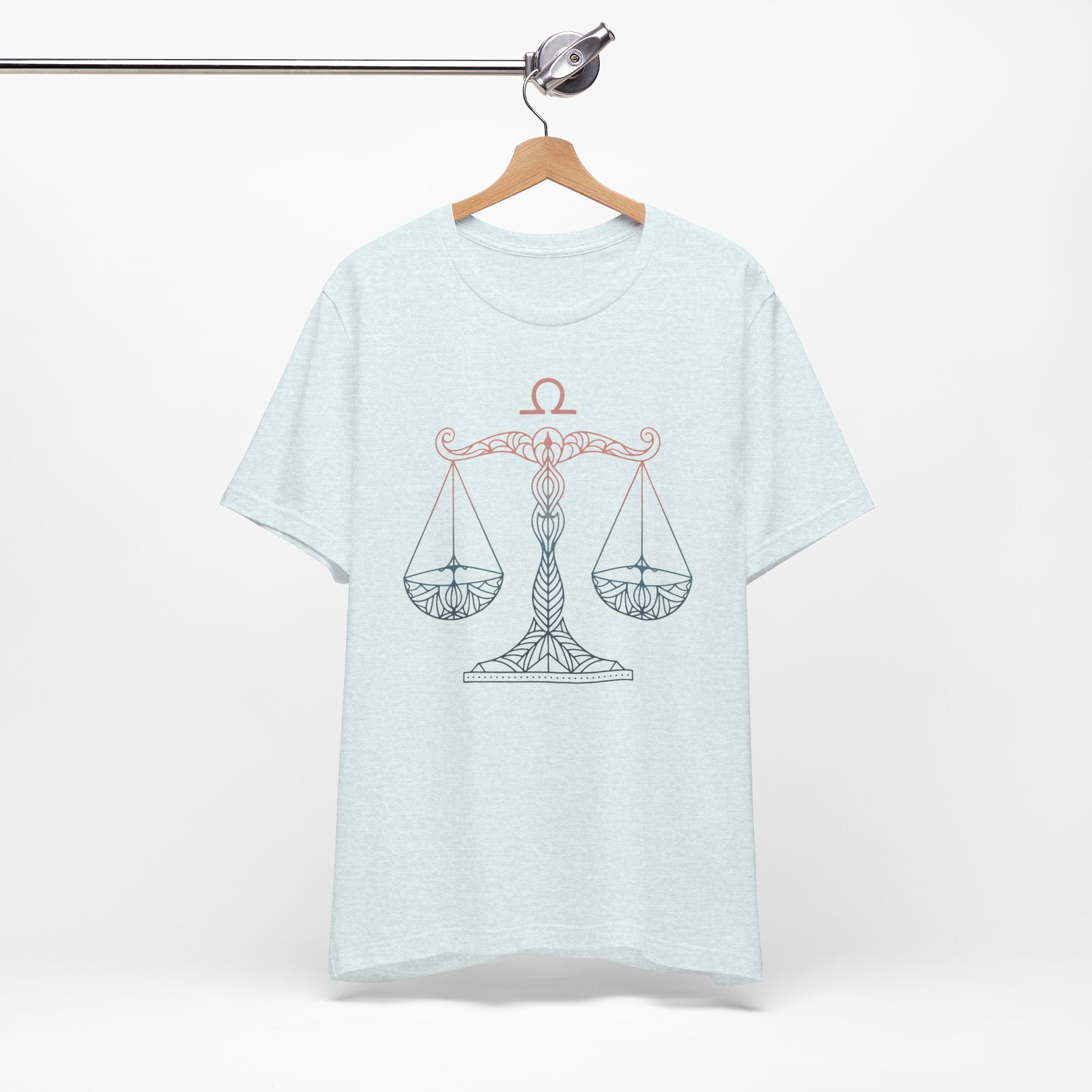 Astrology Zodiac Libra Balance Mandala Unisex T-Shirt