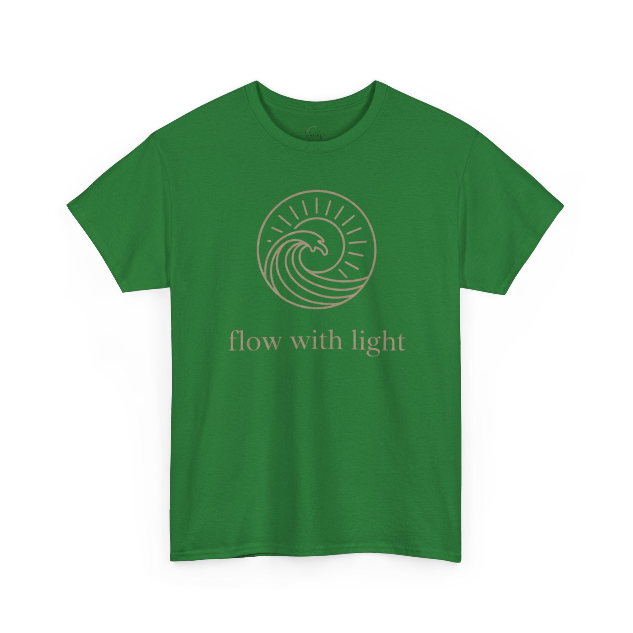 Flow With Light Unisex Cotton T-Shirt