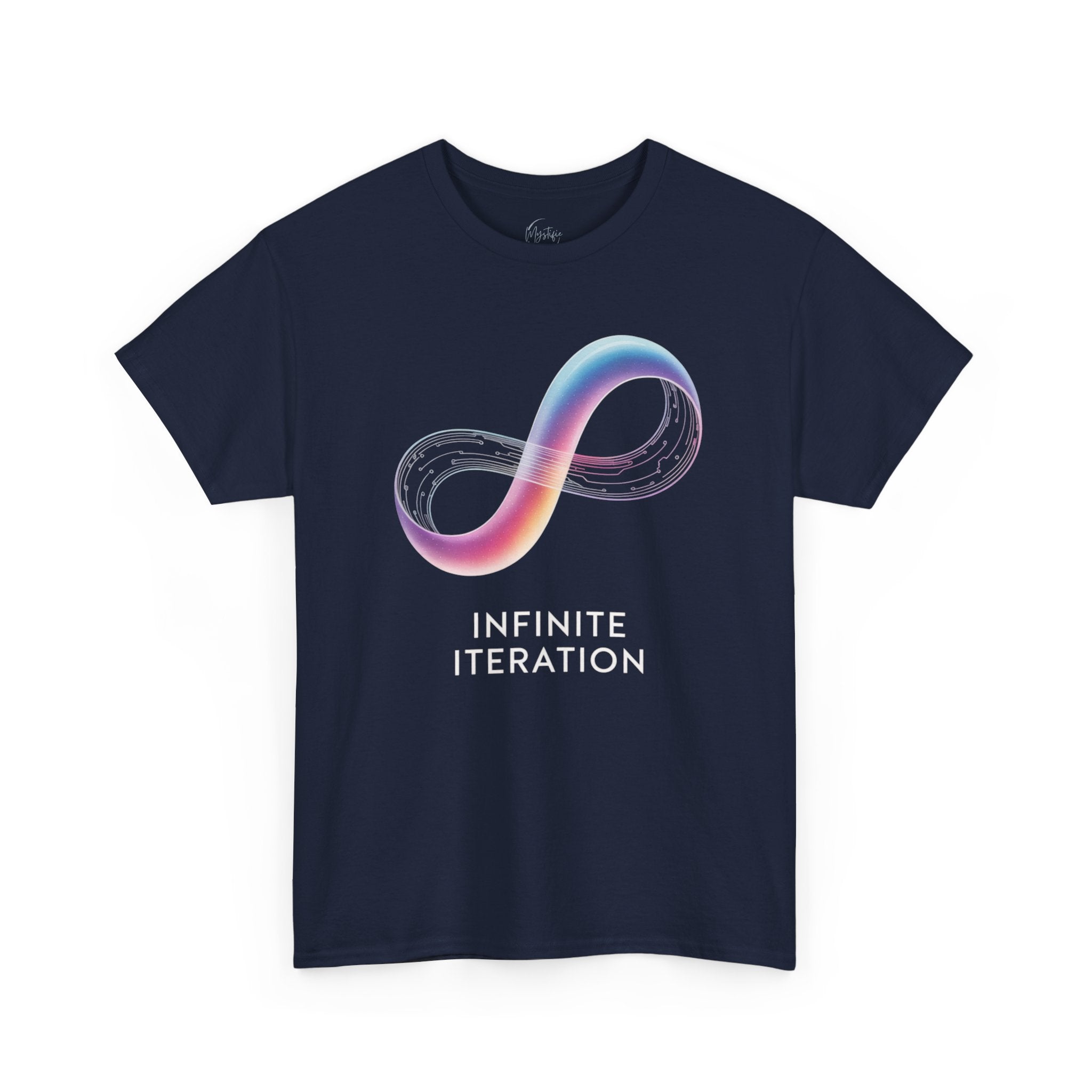 Infinite Iteration Spiritual Unisex Cotton T-Shirt