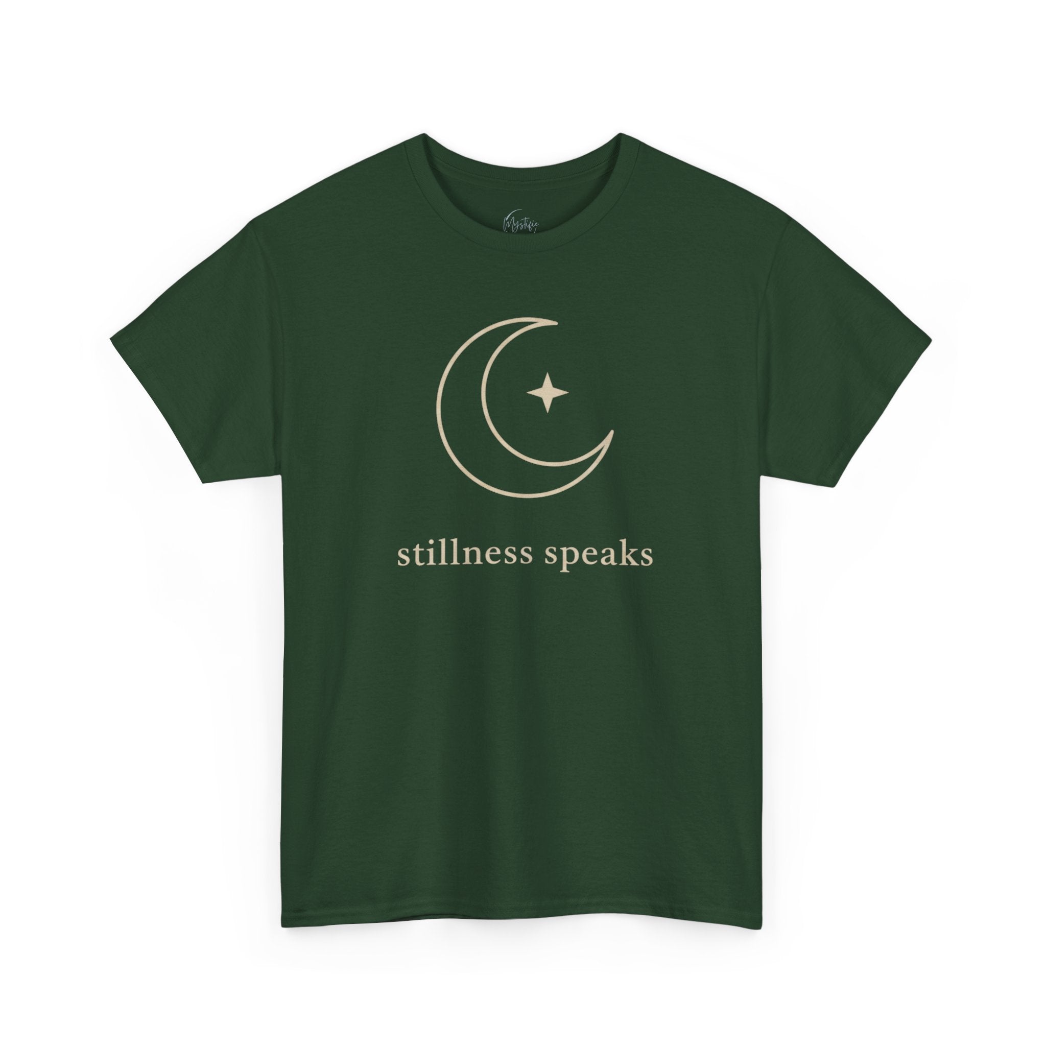 Stillness Speaks Unisex Cotton T-Shirt