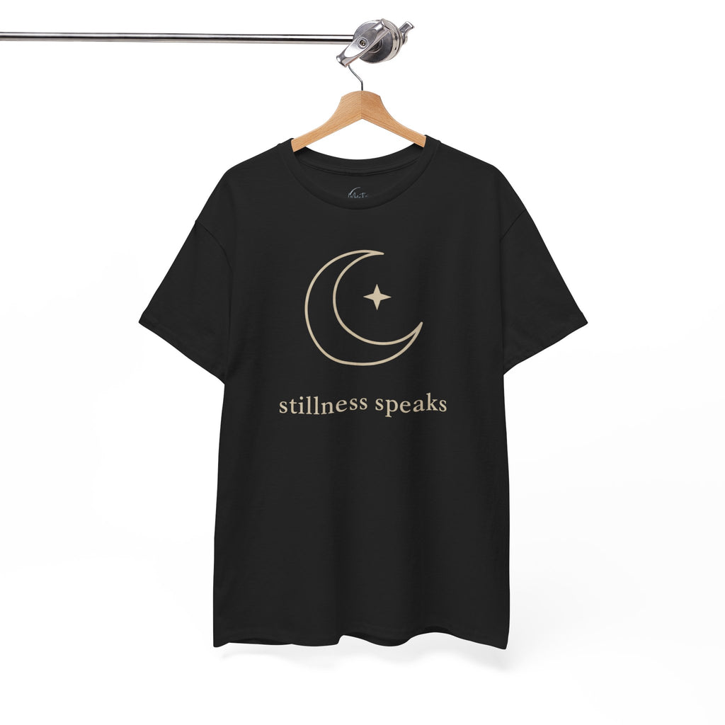 Stillness Speaks Unisex Cotton T-Shirt