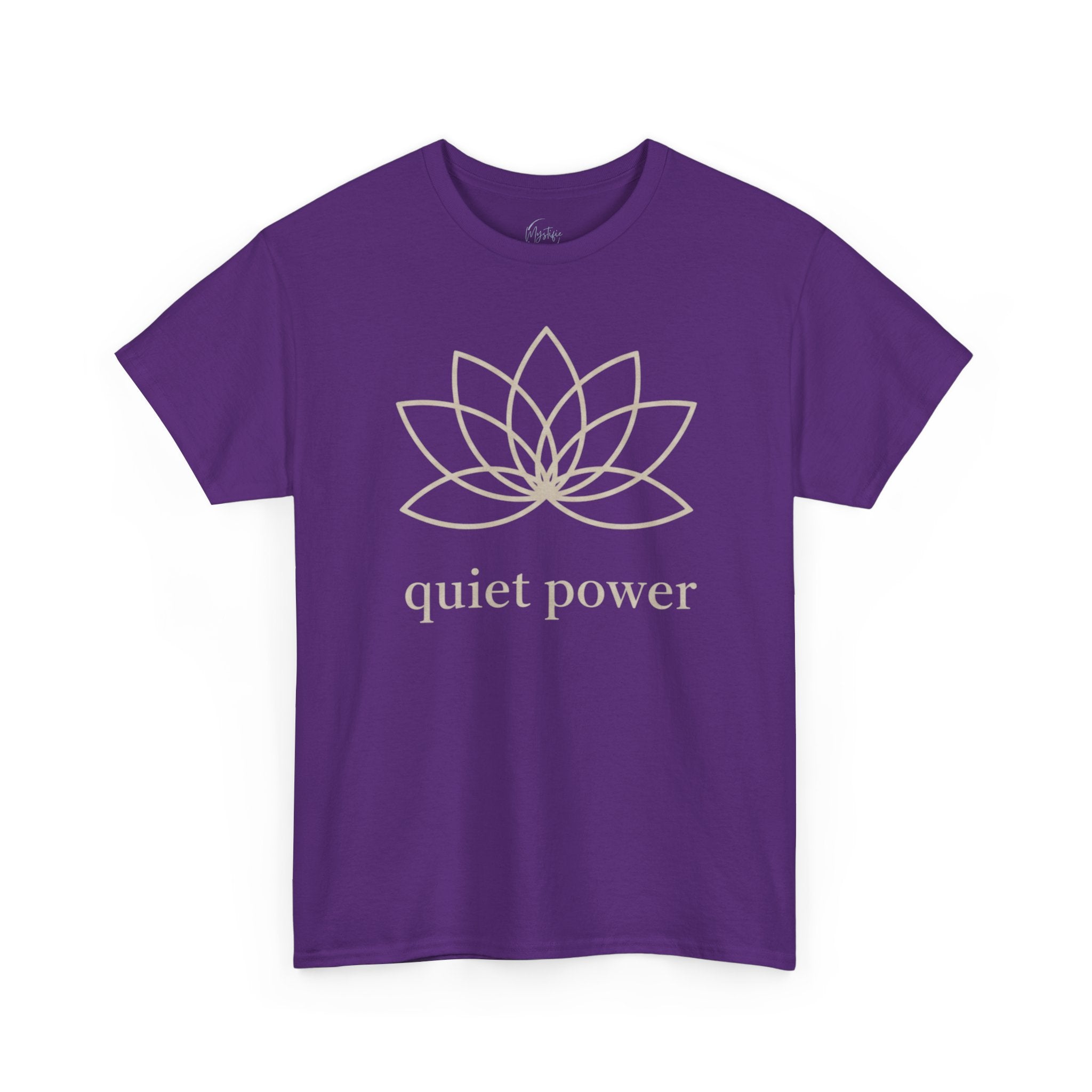 Quiet Power Unisex Cotton T-Shirt