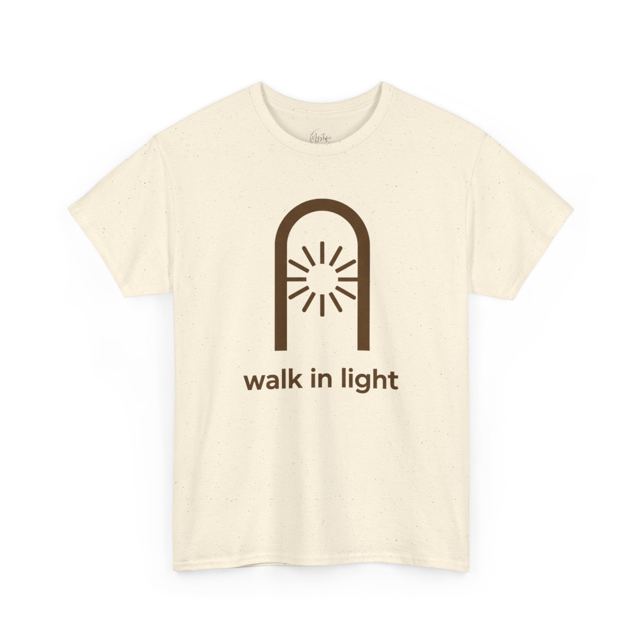 Walk In Light Unisex Cotton T-Shirt