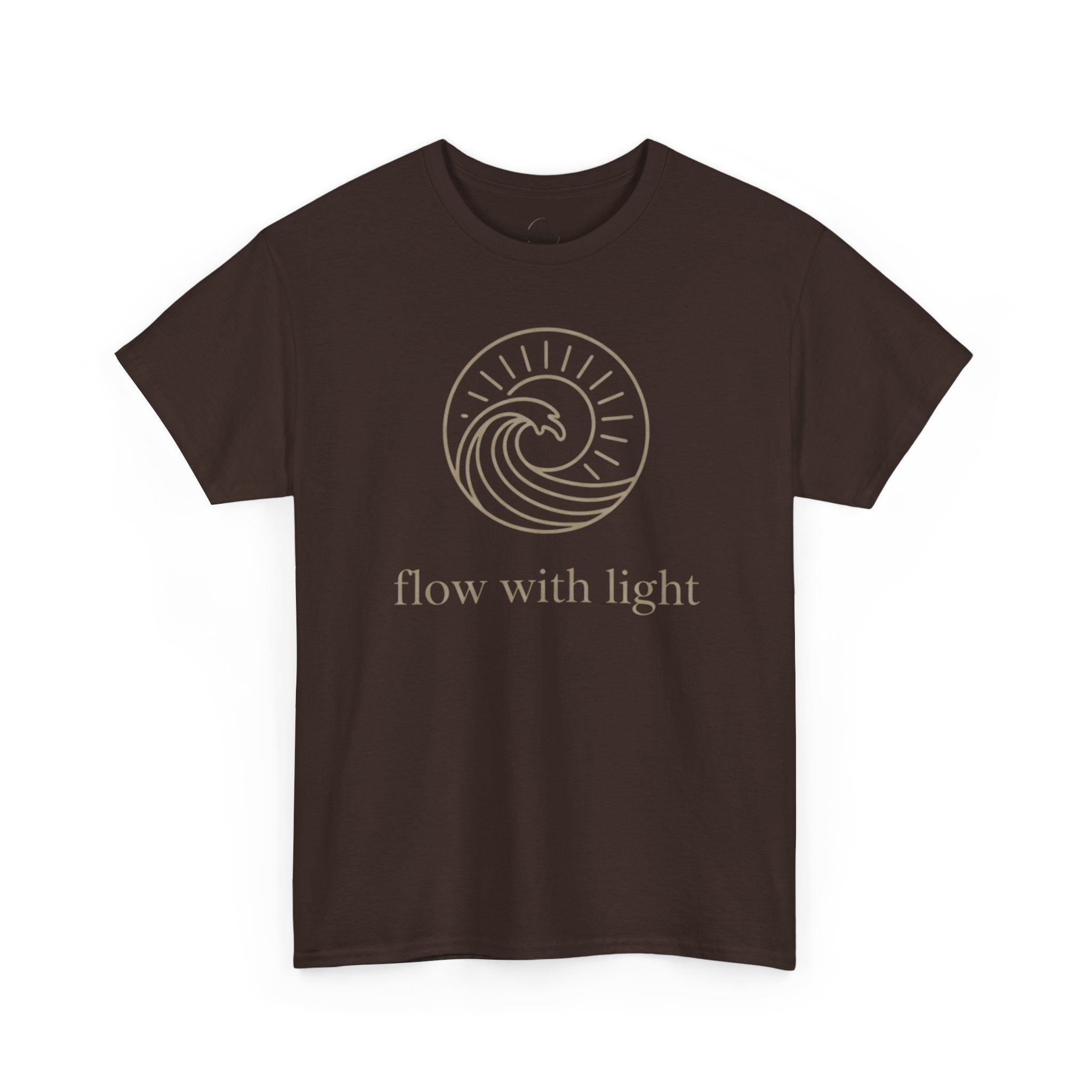 Flow With Light Unisex Cotton T-Shirt