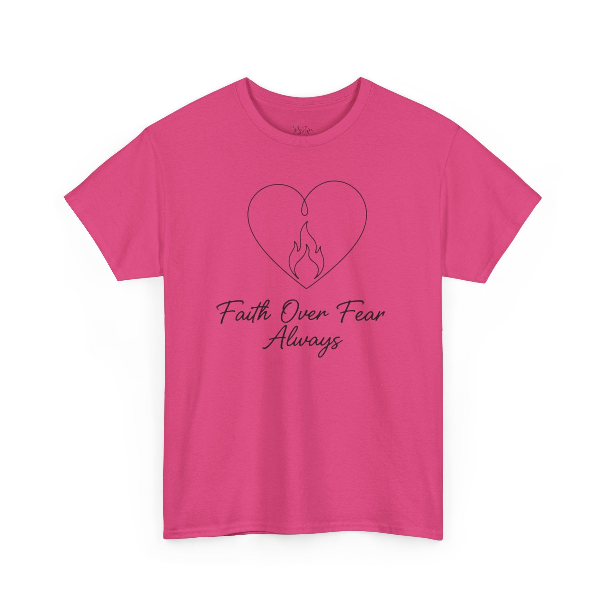 Faith Over Fear Always Unisex Cotton T-Shirt
