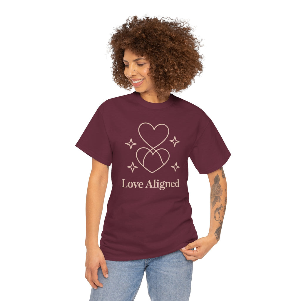 Love Aligned Unisex Cotton T-Shirt