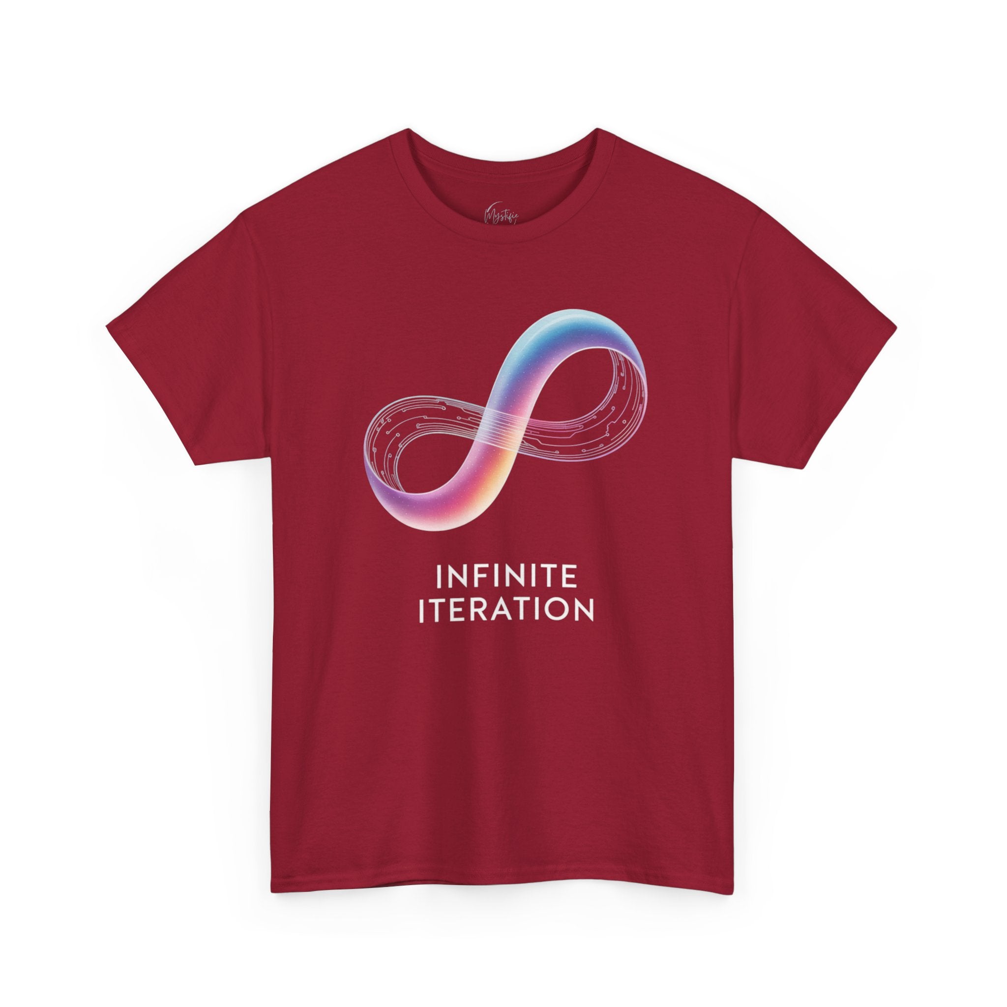 Infinite Iteration Spiritual Unisex Cotton T-Shirt