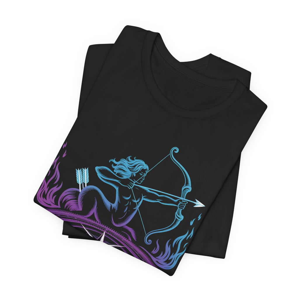 Astrology Zodiac Sagittarius Centaur Archer Holographic Unisex T-Shirt