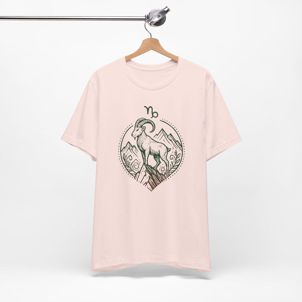 Astrology Zodiac Capricorn Mountains Spiritual Unisex T-Shirt