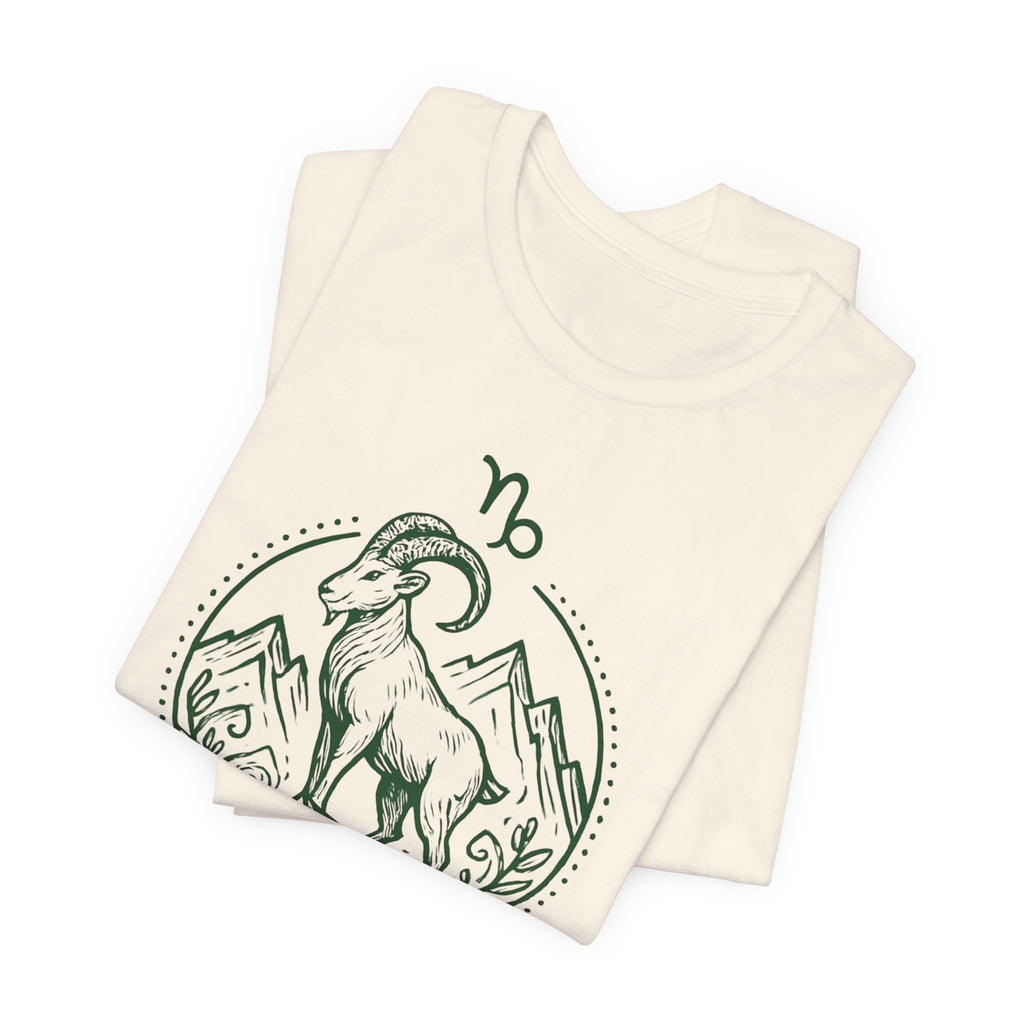 Astrology Zodiac Capricorn Mountains Spiritual Unisex T-Shirt