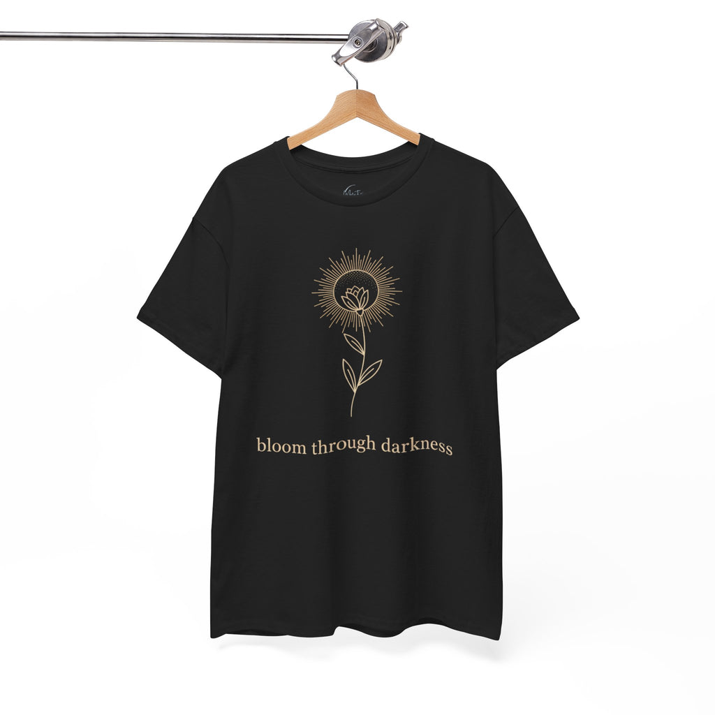 Bloom Through Darkness Unisex Cotton T-Shirt