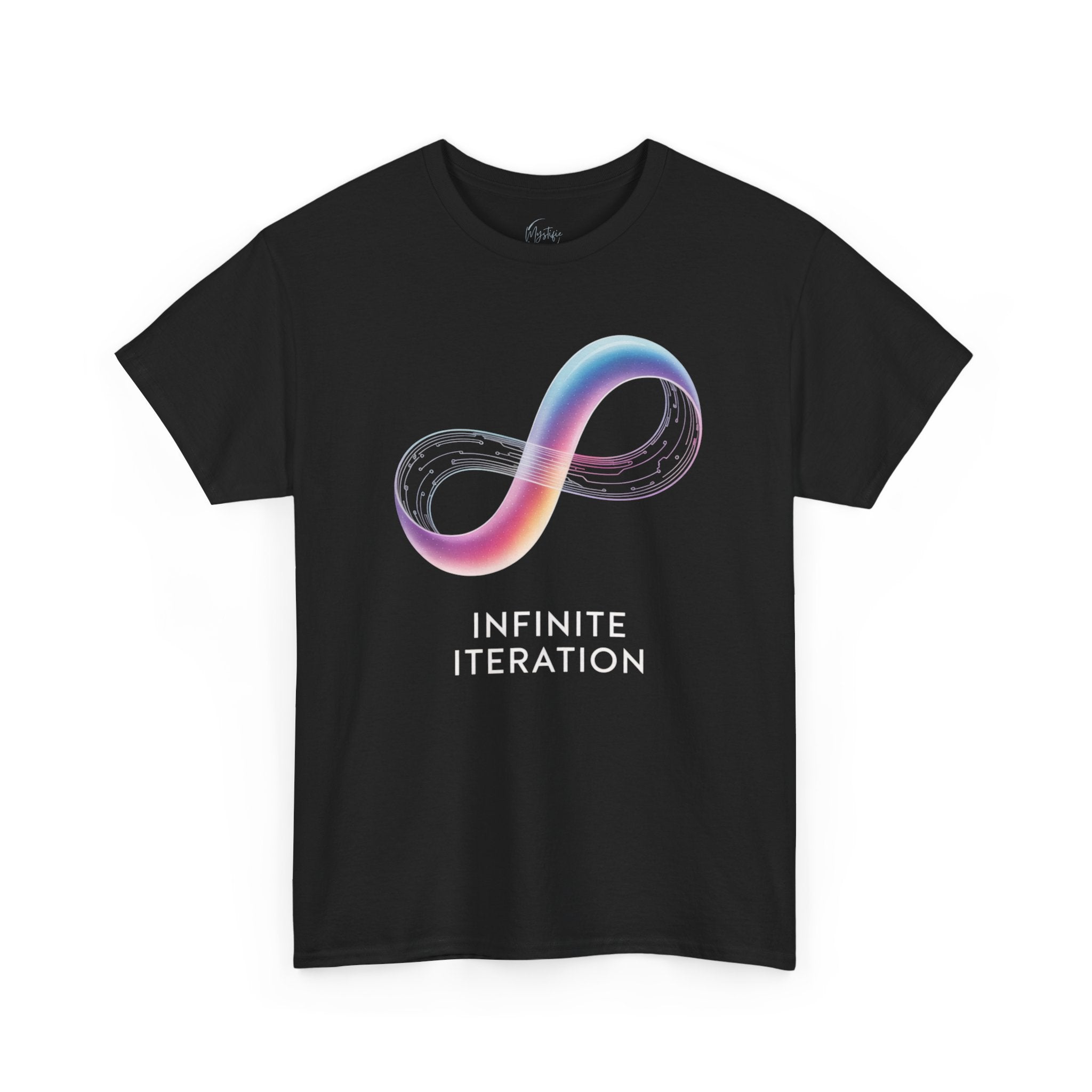 Infinite Iteration Spiritual Unisex Cotton T-Shirt