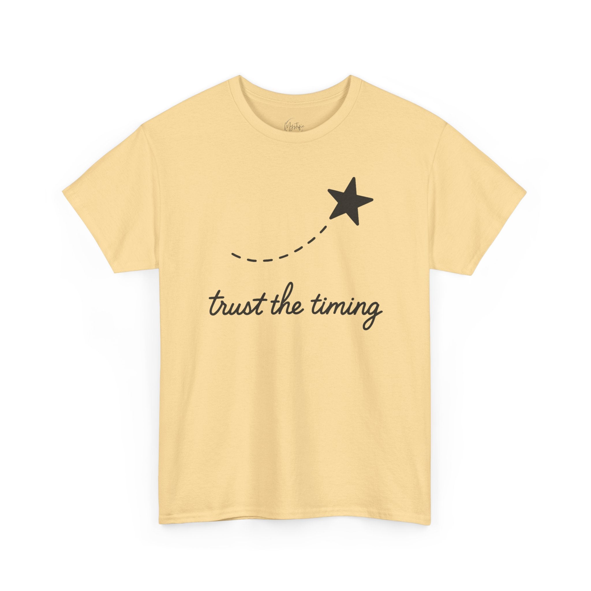 Trust The Timing Unisex Cotton T-Shirt