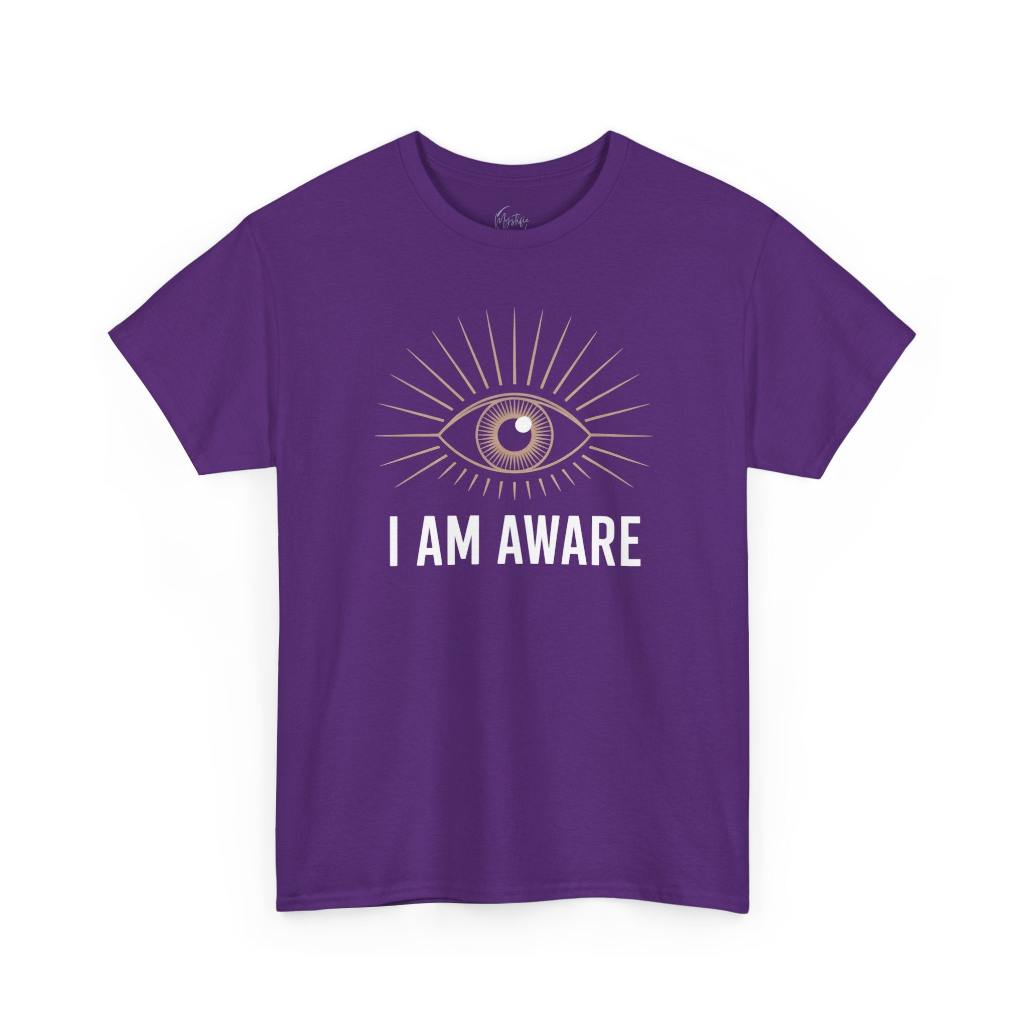 I AM AWARE Unisex Cotton T-Shirt