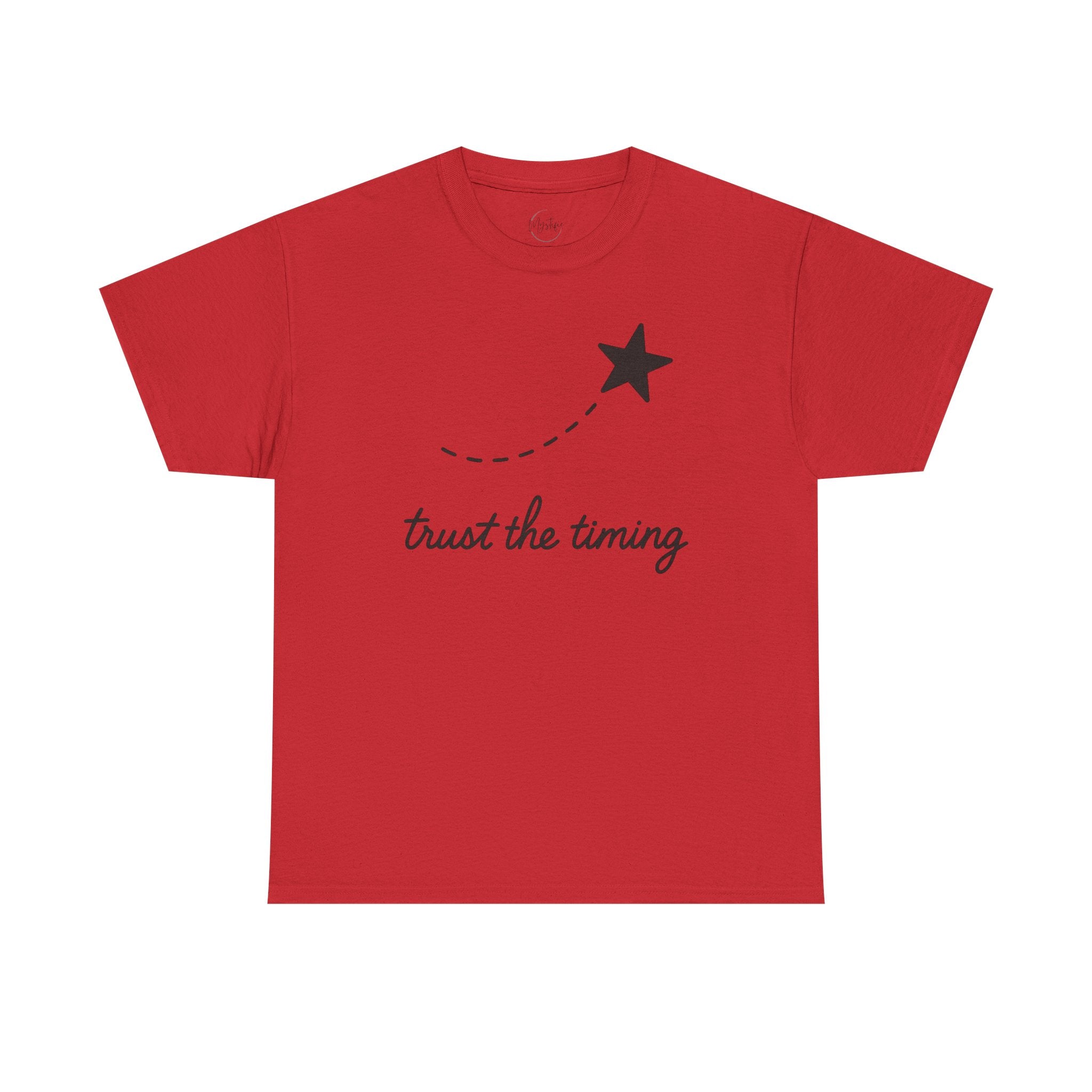 Trust The Timing Unisex Cotton T-Shirt
