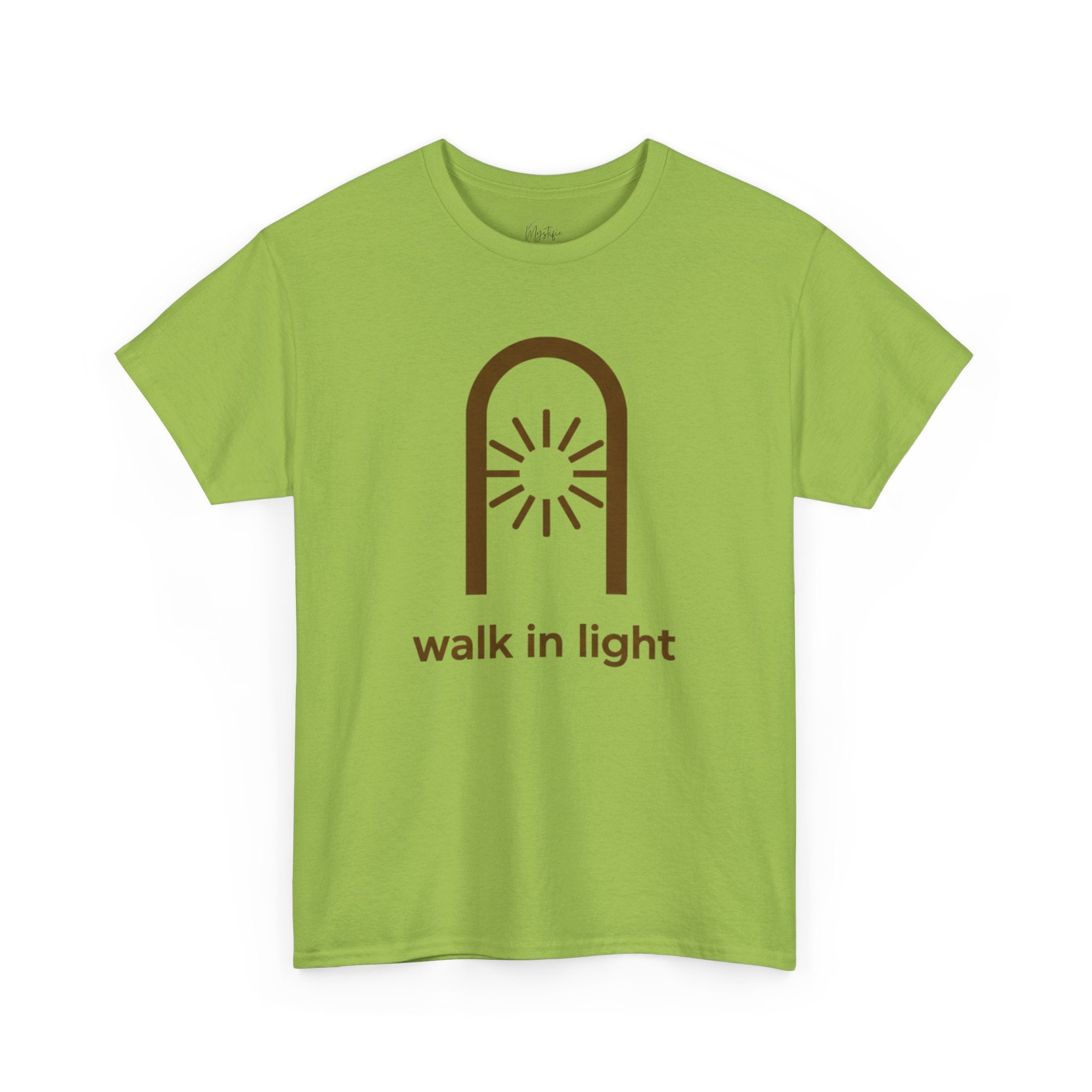 Walk In Light Unisex Cotton T-Shirt