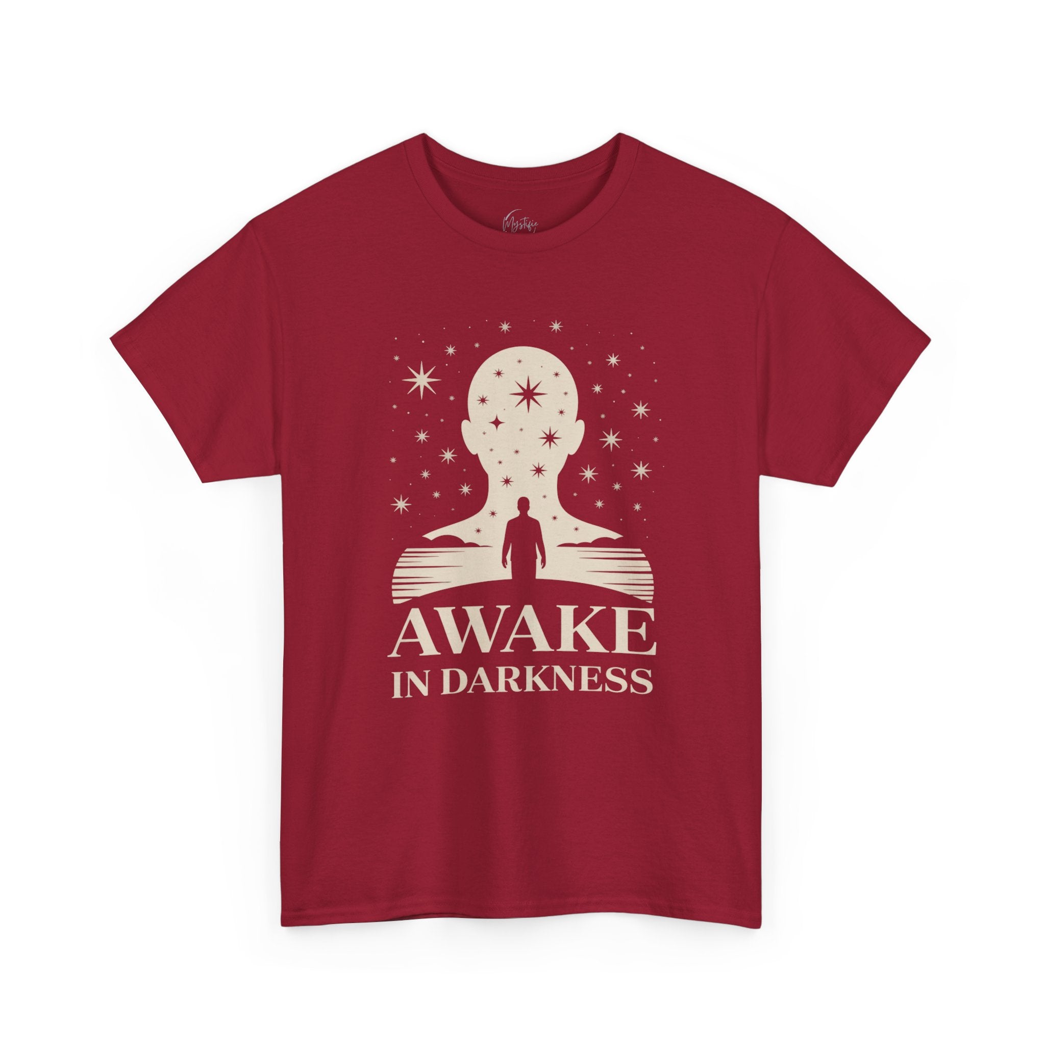Awake In Darkness Unisex Cotton T-Shirt