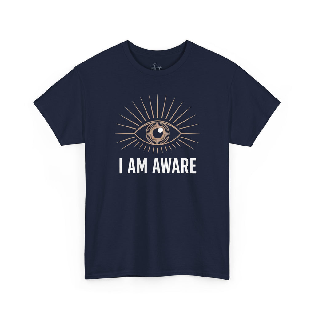 I AM AWARE Unisex Cotton T-Shirt
