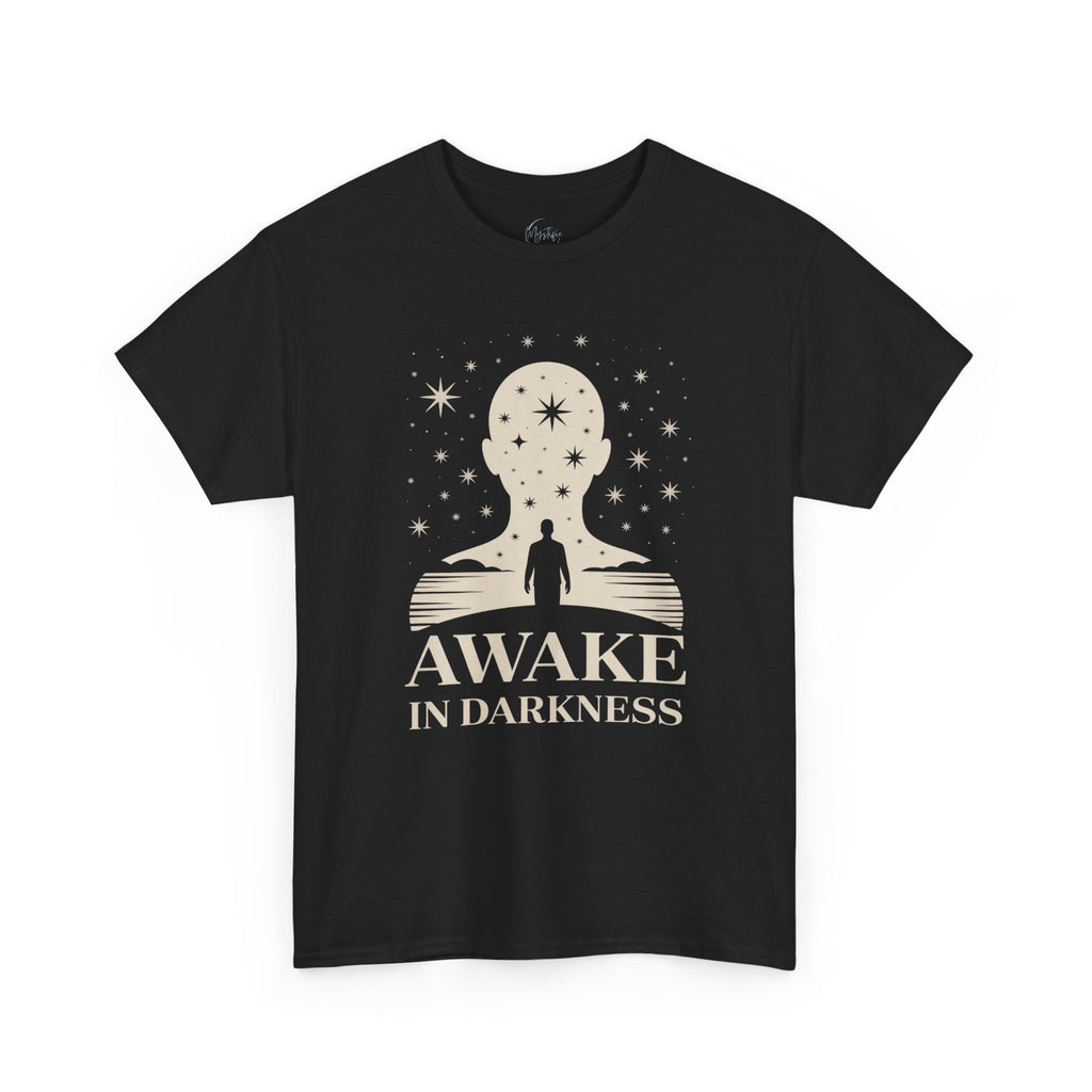 Awake In Darkness Unisex Cotton T-Shirt