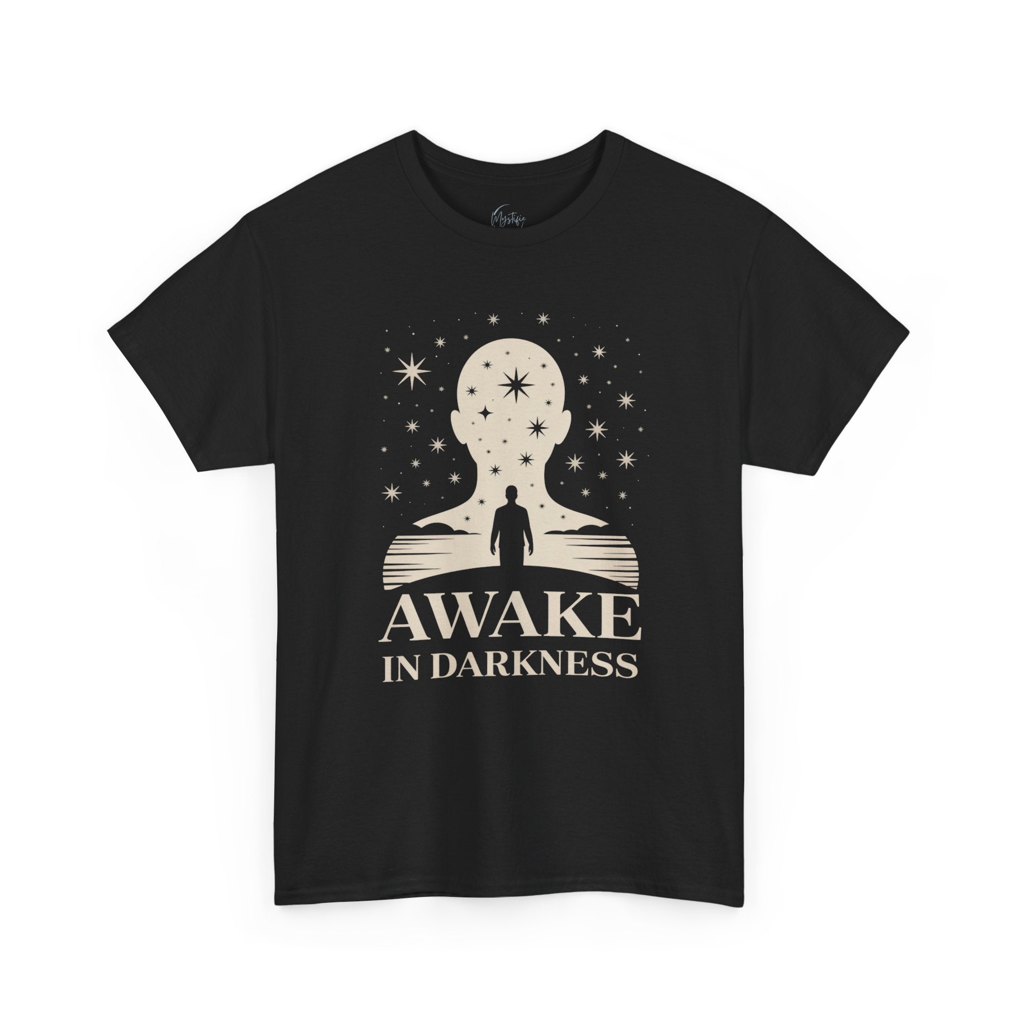 Awake In Darkness Unisex Cotton T-Shirt