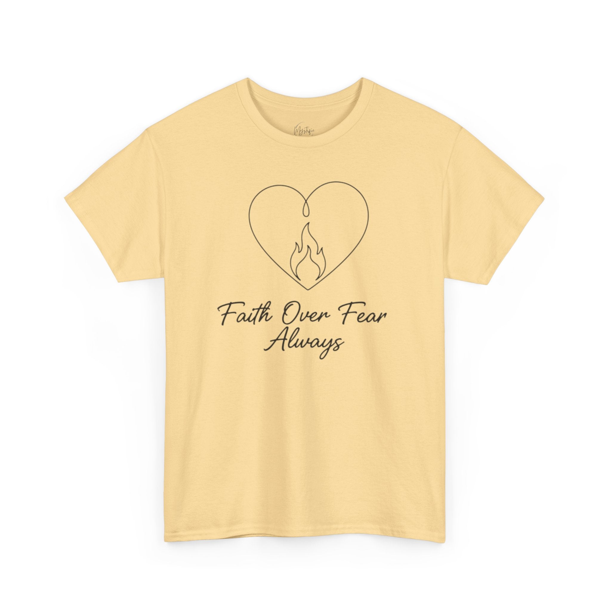 Faith Over Fear Always Unisex Cotton T-Shirt