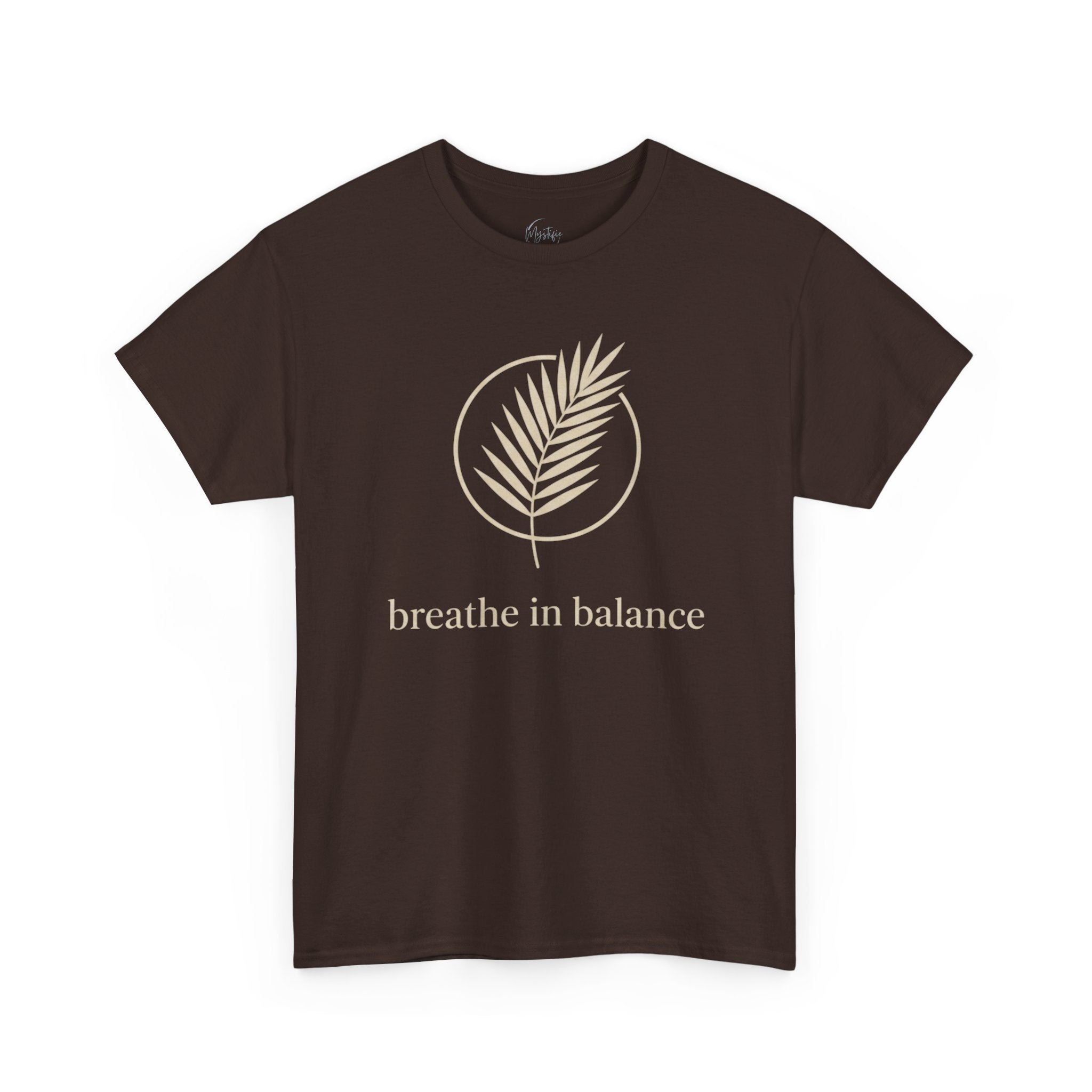 Breathe In Balance Unisex Cotton T-Shirt