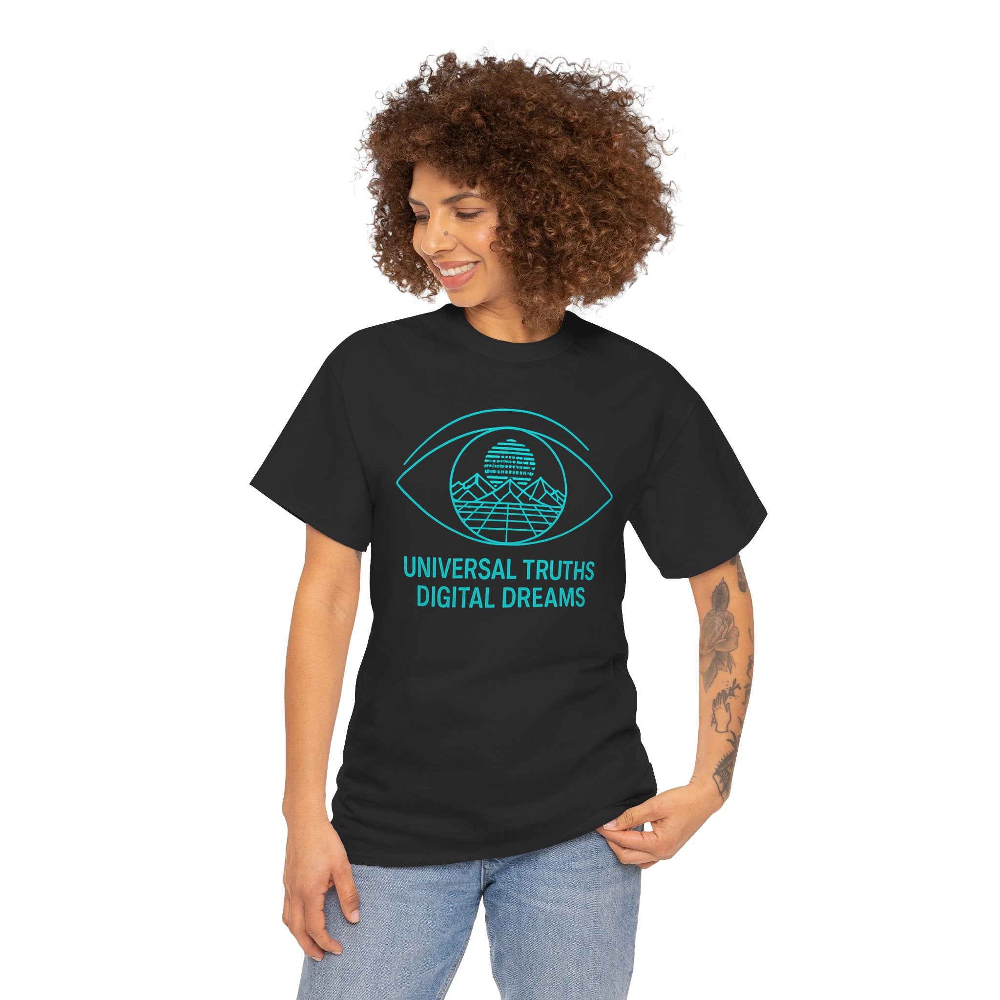 Universal Truths Digital Dreams Unisex Cotton T-Shirt