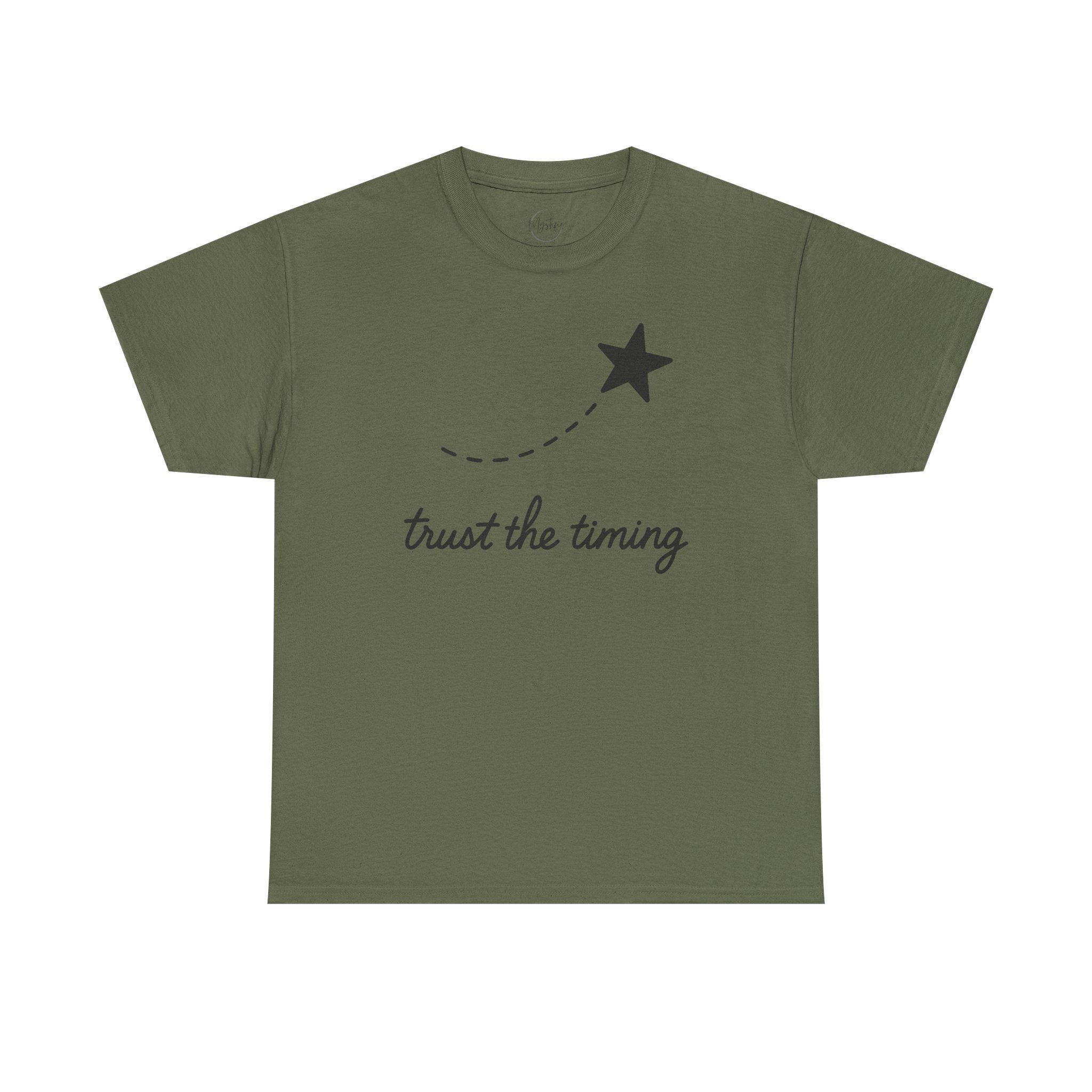 Trust The Timing Unisex Cotton T-Shirt
