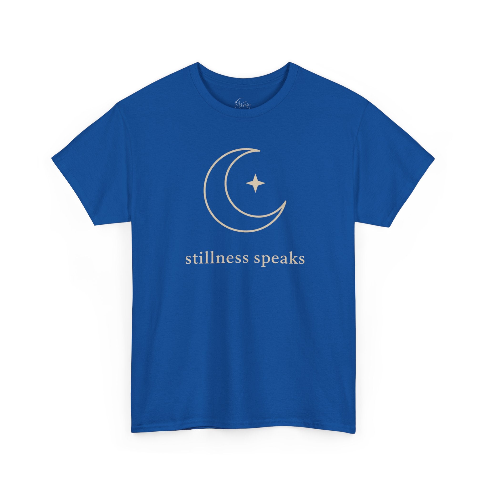 Stillness Speaks Unisex Cotton T-Shirt