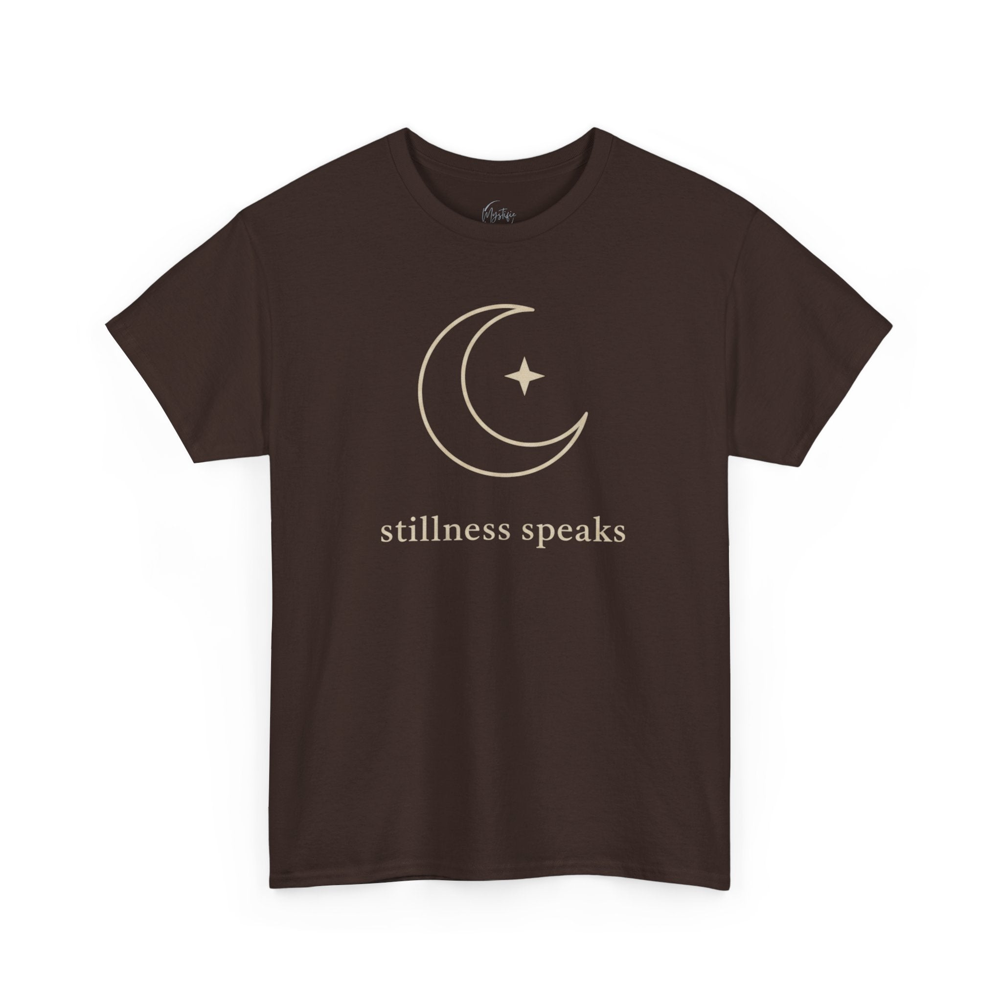 Stillness Speaks Unisex Cotton T-Shirt
