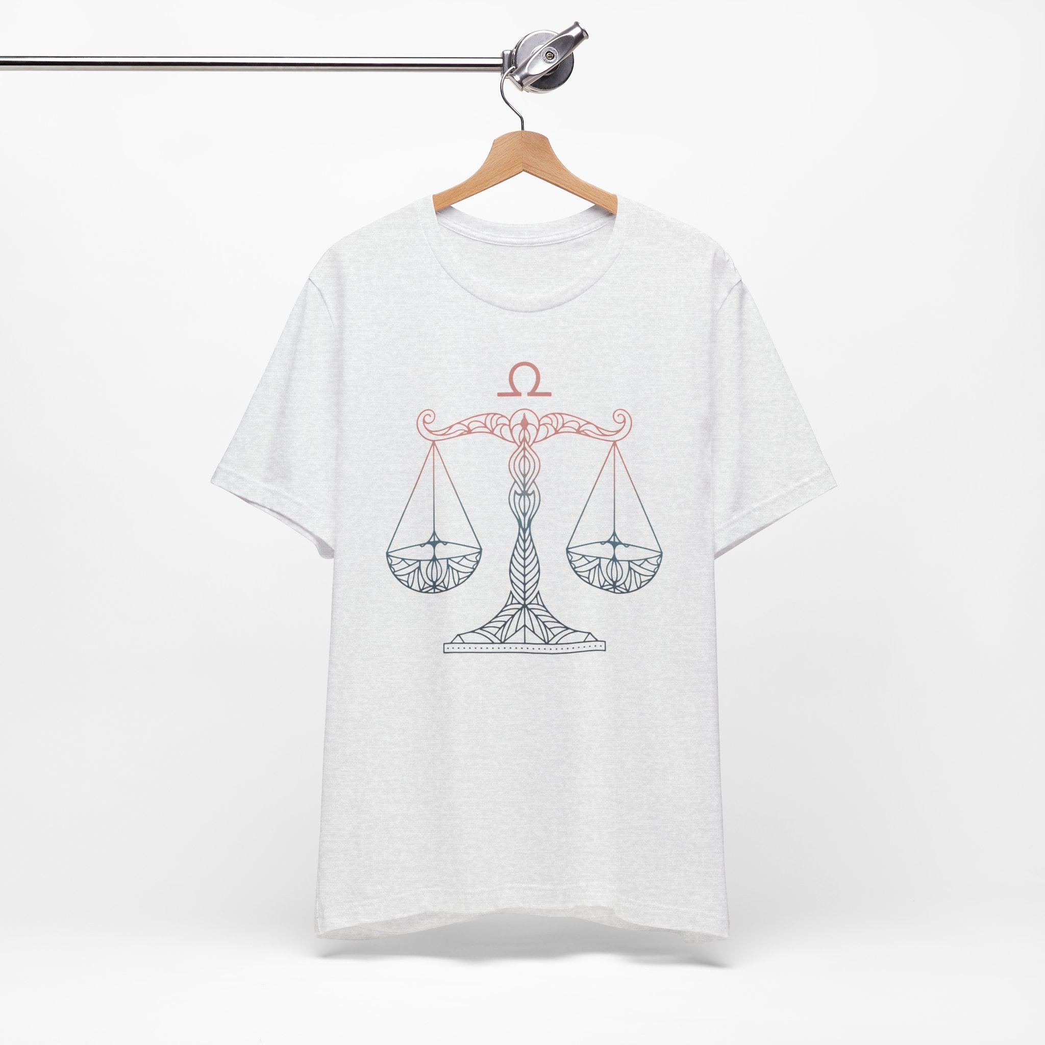 Astrology Zodiac Libra Balance Mandala Unisex T-Shirt