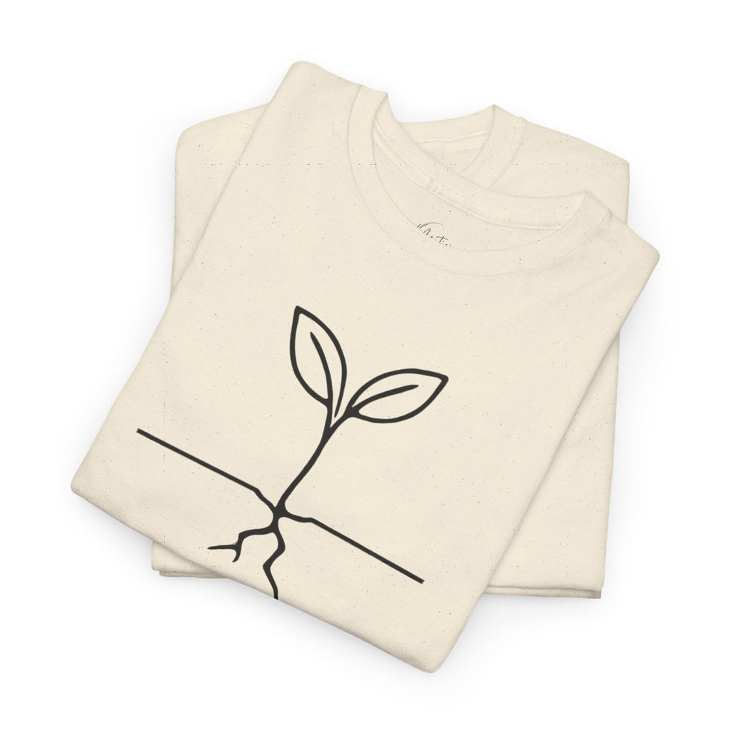 Growth Is Messy Relax Unisex Cotton T-Shirt