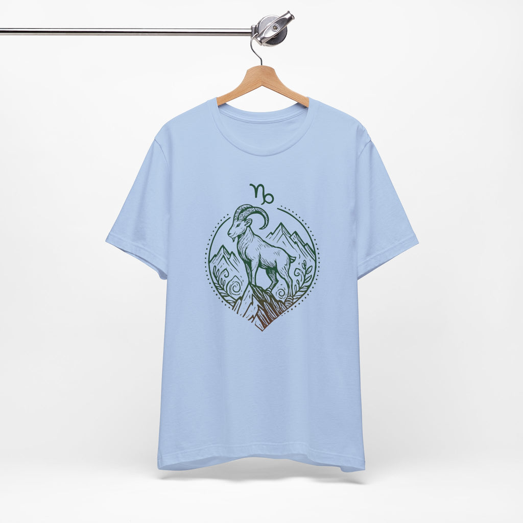 Astrology Zodiac Capricorn Mountains Spiritual Unisex T-Shirt