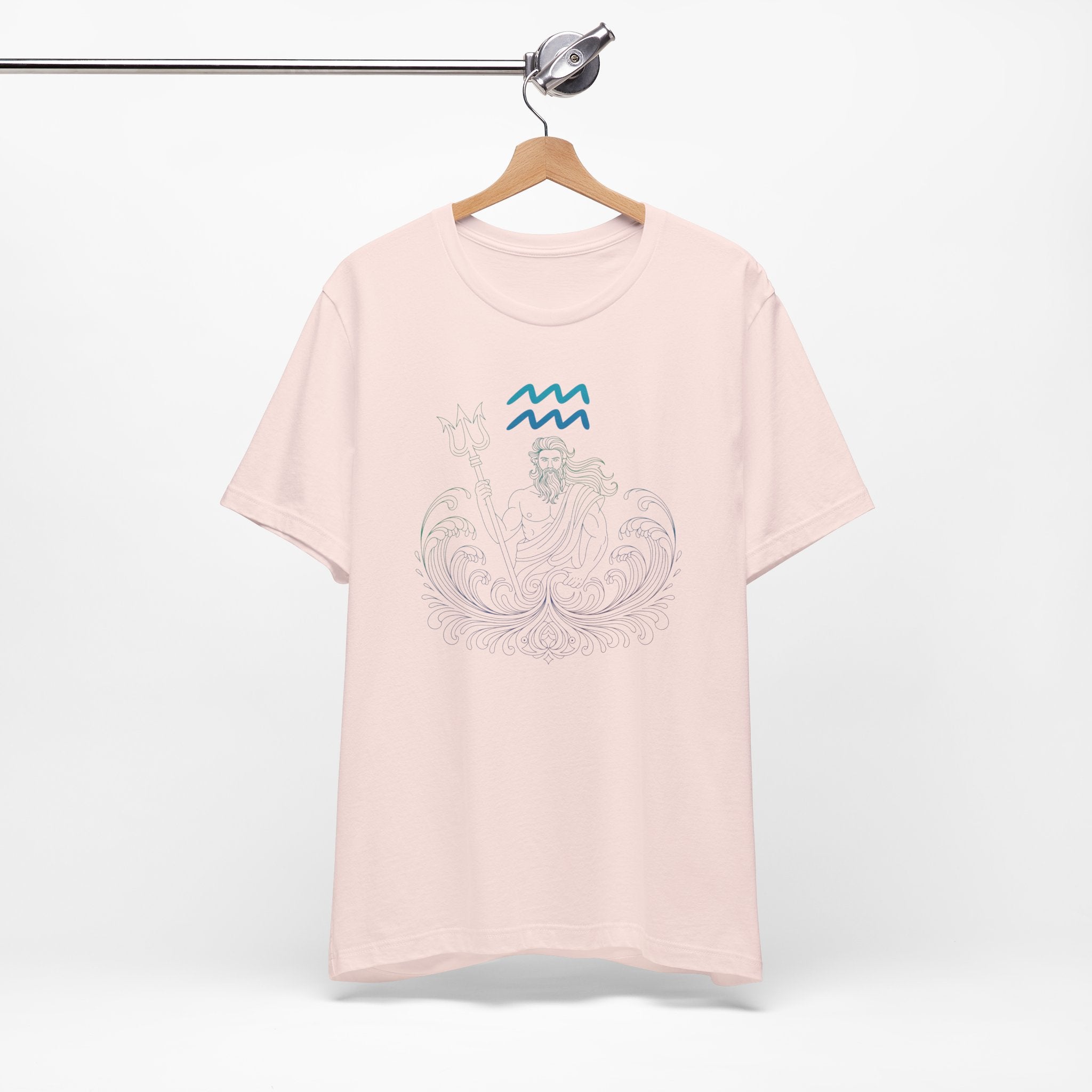 Astrology Zodiac Aquarius Poseidon Unisex T-Shirt