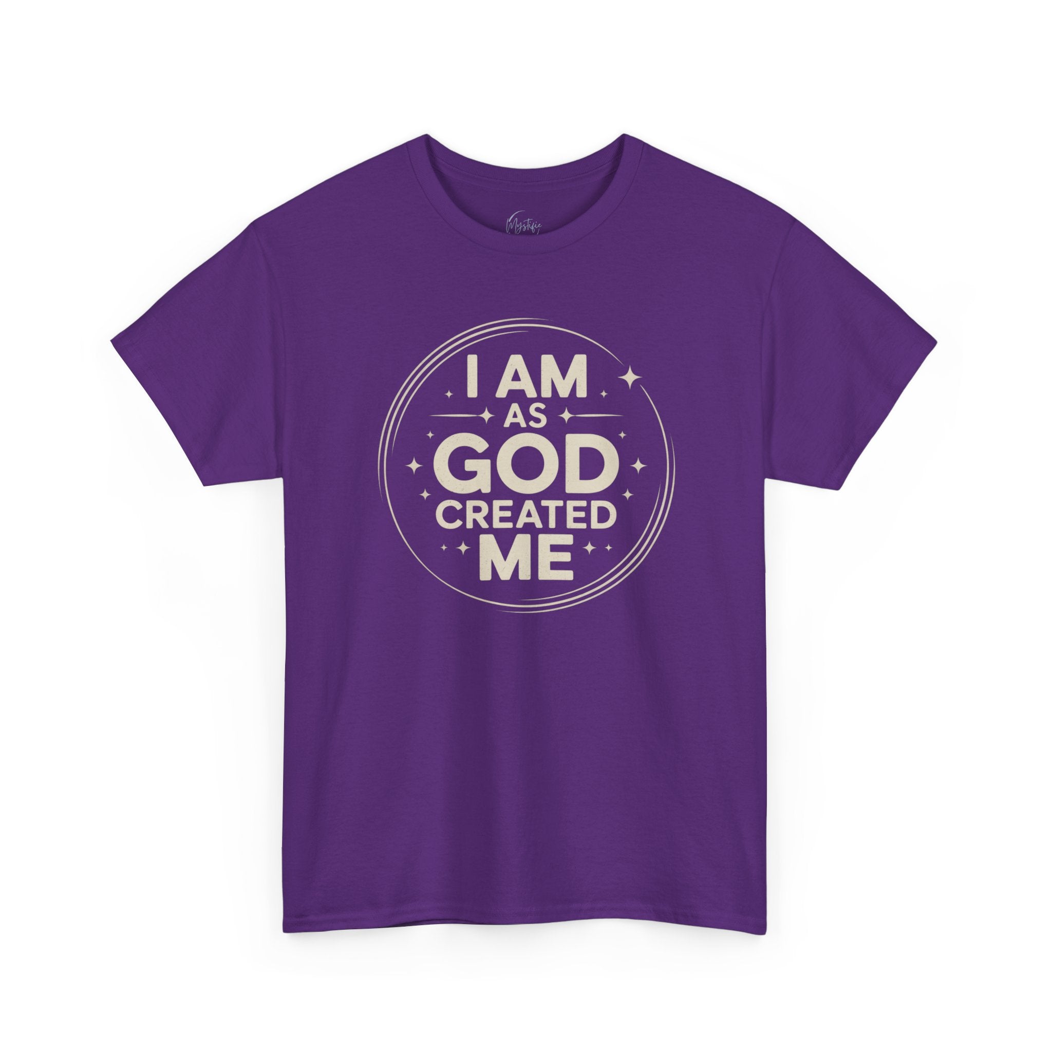 I Am As God Created Me Unisex Cotton T-Shirt