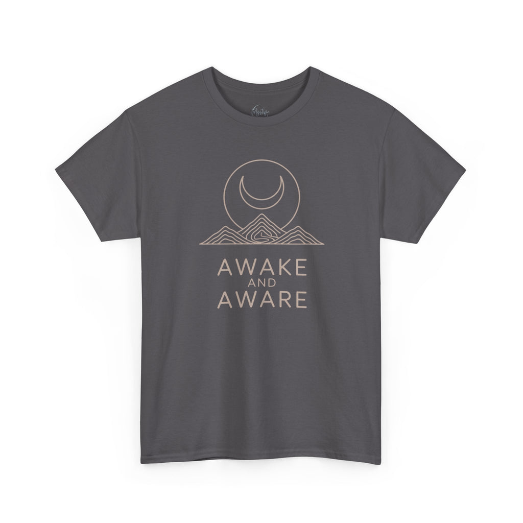 Awake and Aware Unisex Cotton T-Shirt