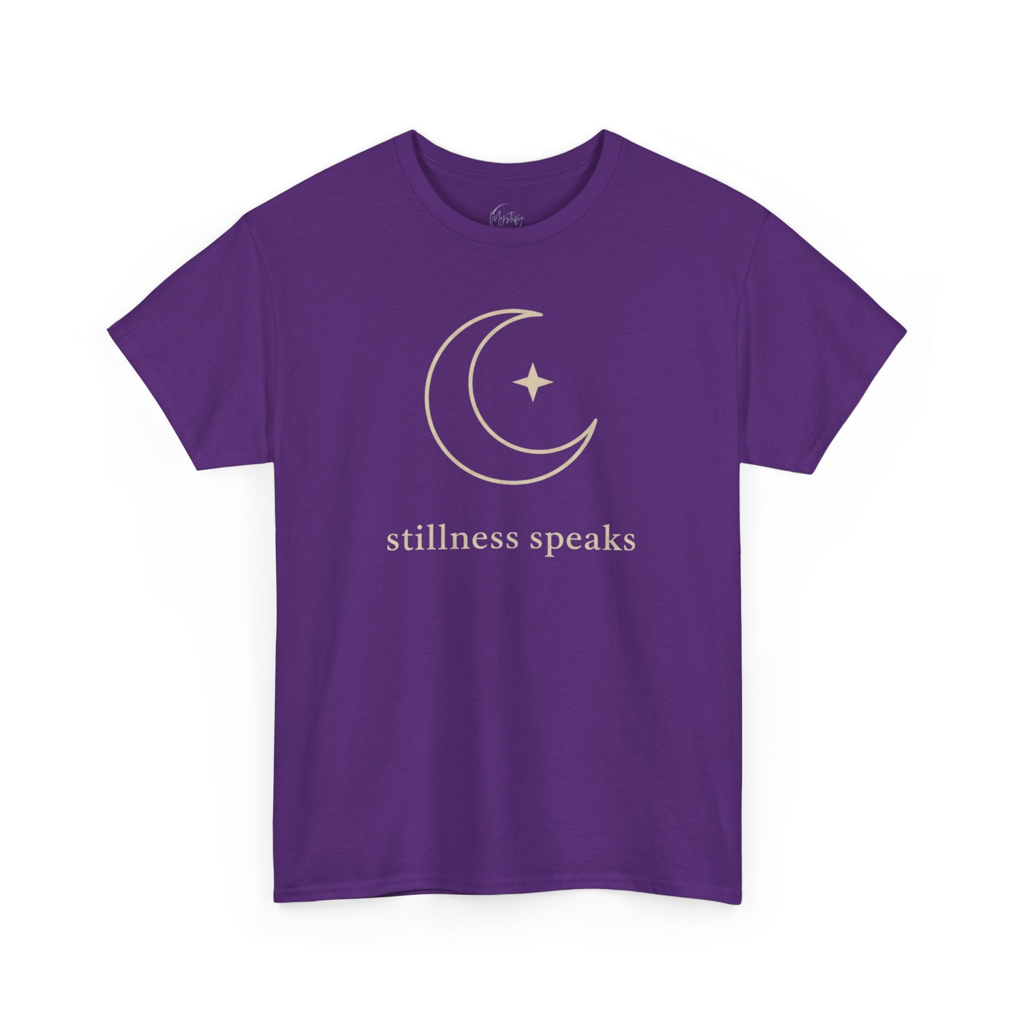 Stillness Speaks Unisex Cotton T-Shirt