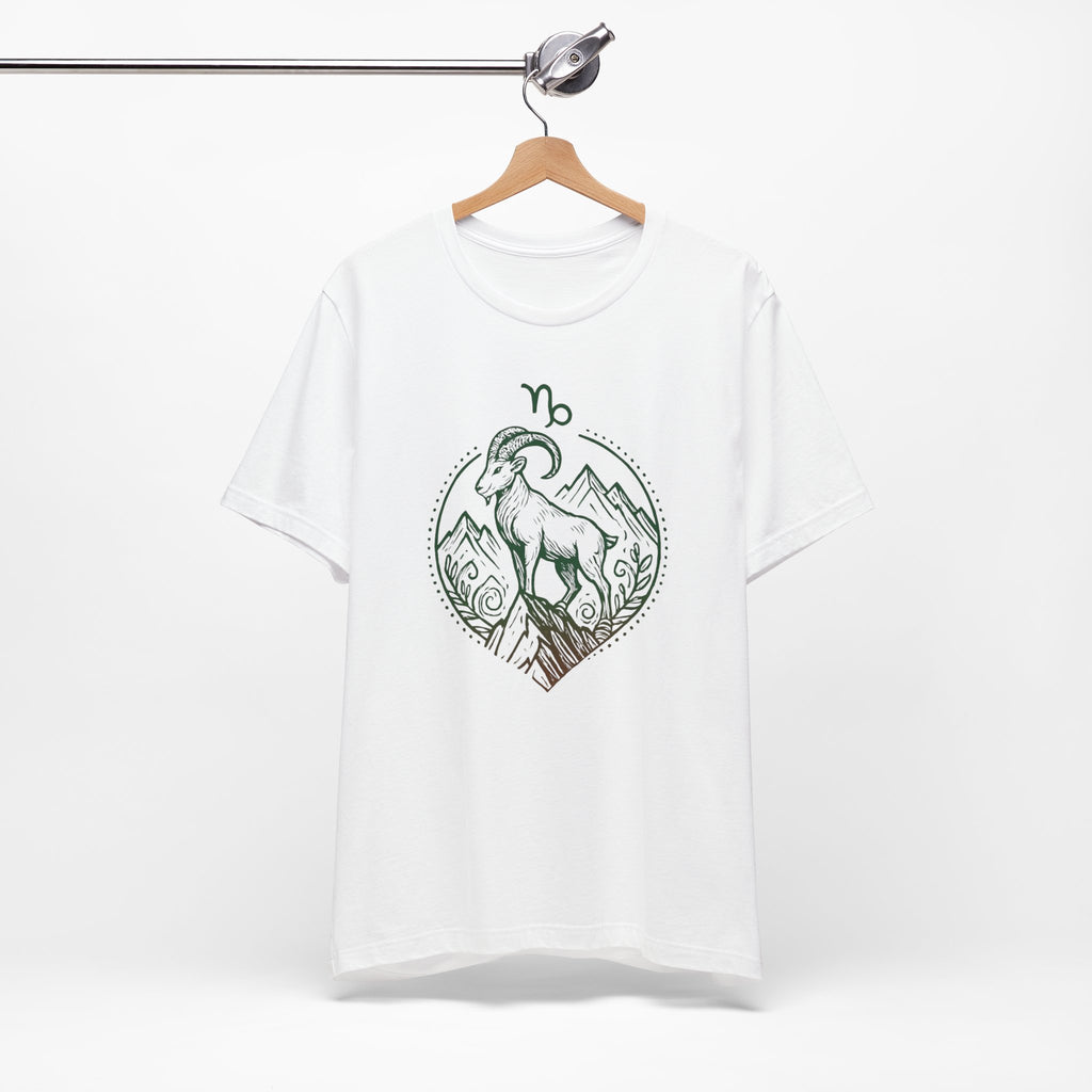 Astrology Zodiac Capricorn Mountains Spiritual Unisex T-Shirt