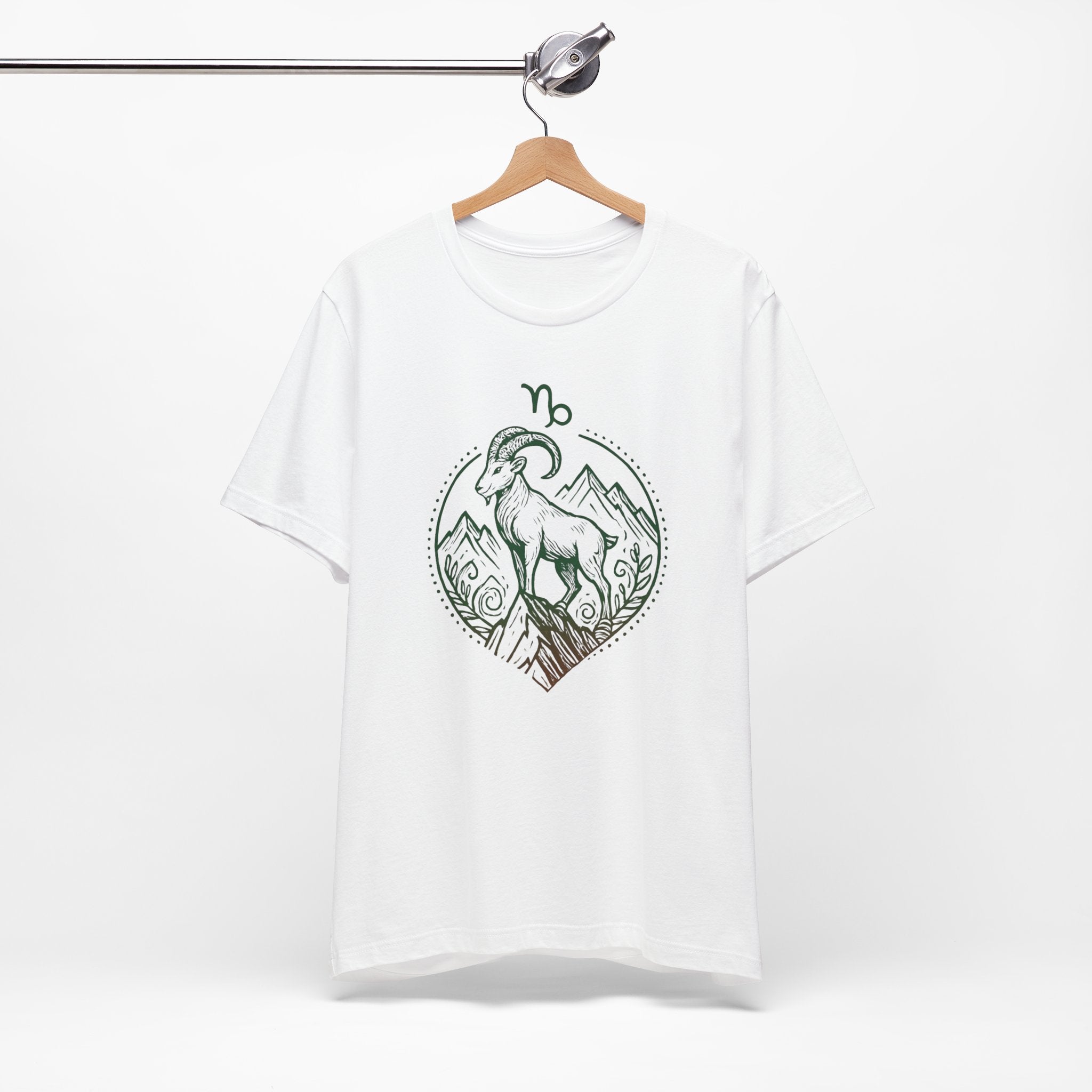 Astrology Zodiac Capricorn Mountains Spiritual Unisex T-Shirt