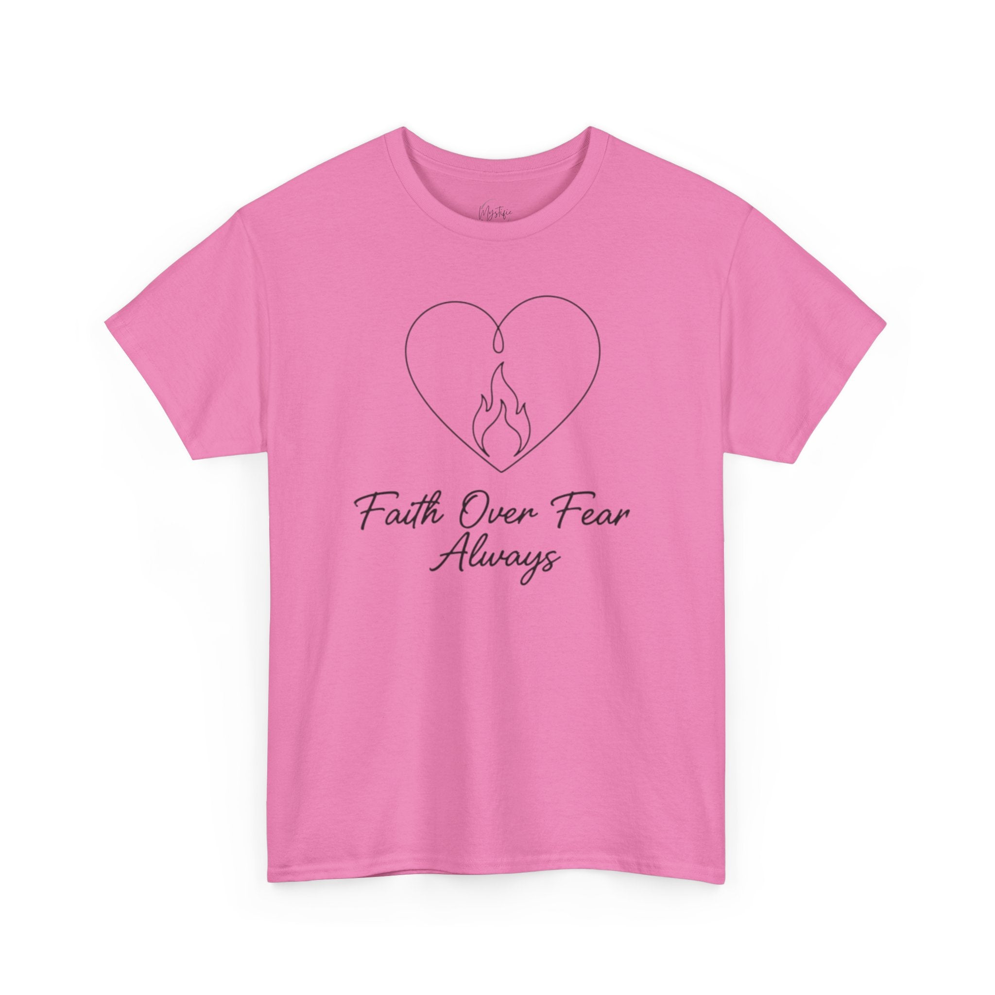 Faith Over Fear Always Unisex Cotton T-Shirt