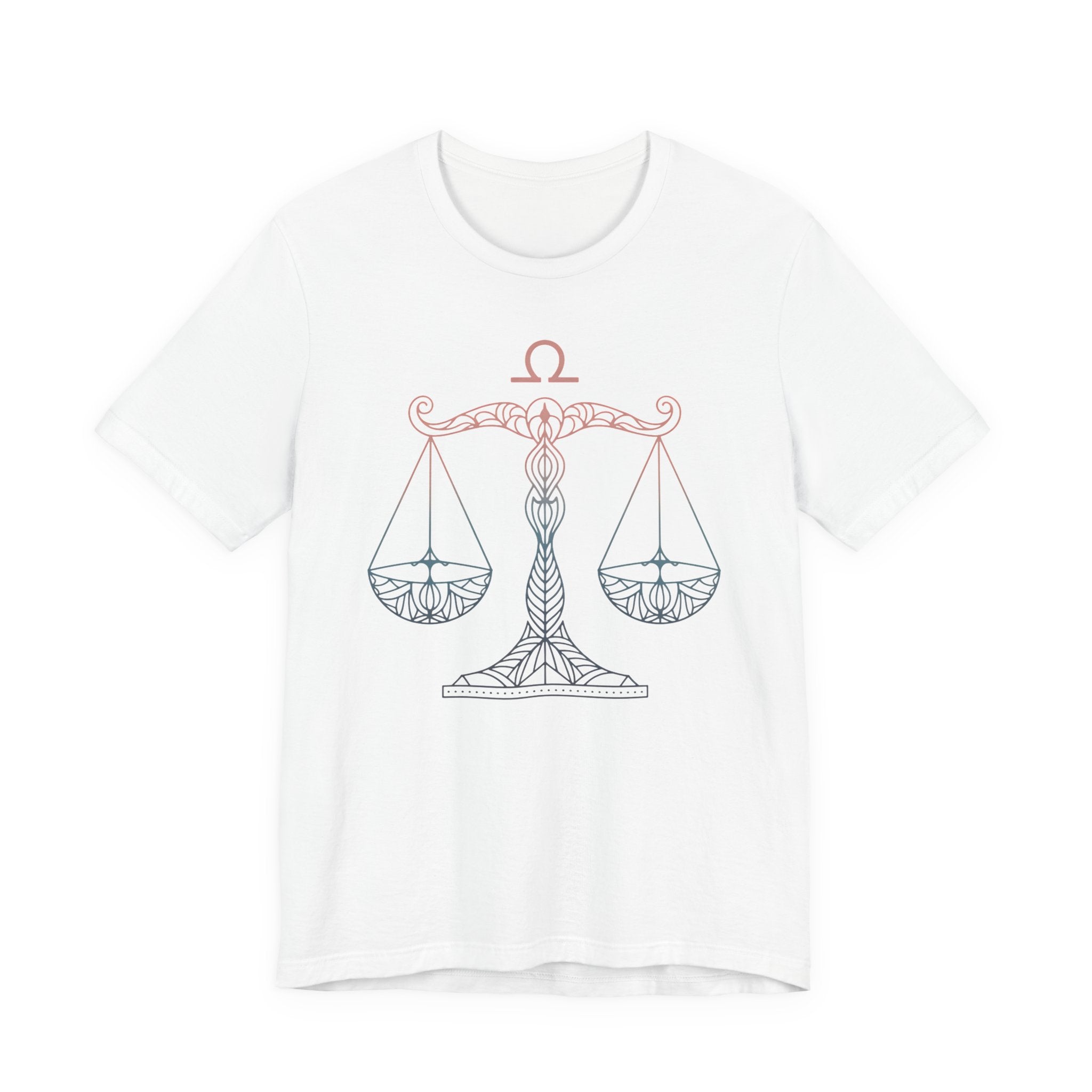 Astrology Zodiac Libra Balance Mandala Unisex T-Shirt