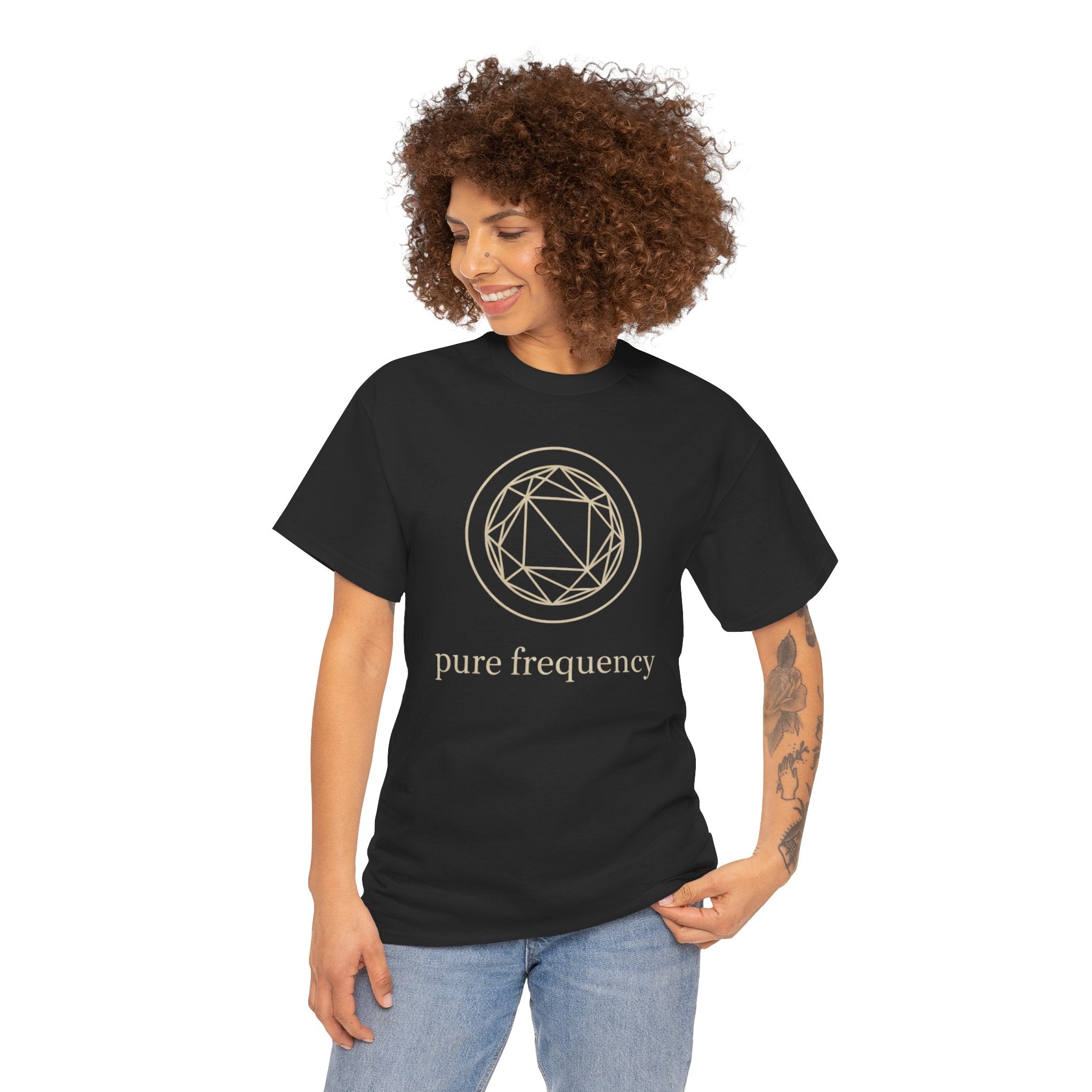 Pure Frequency Unisex Cotton T-Shirt