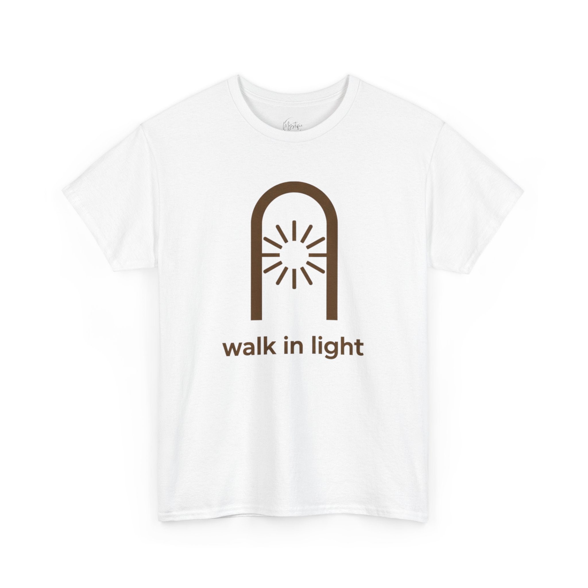 Walk In Light Unisex Cotton T-Shirt